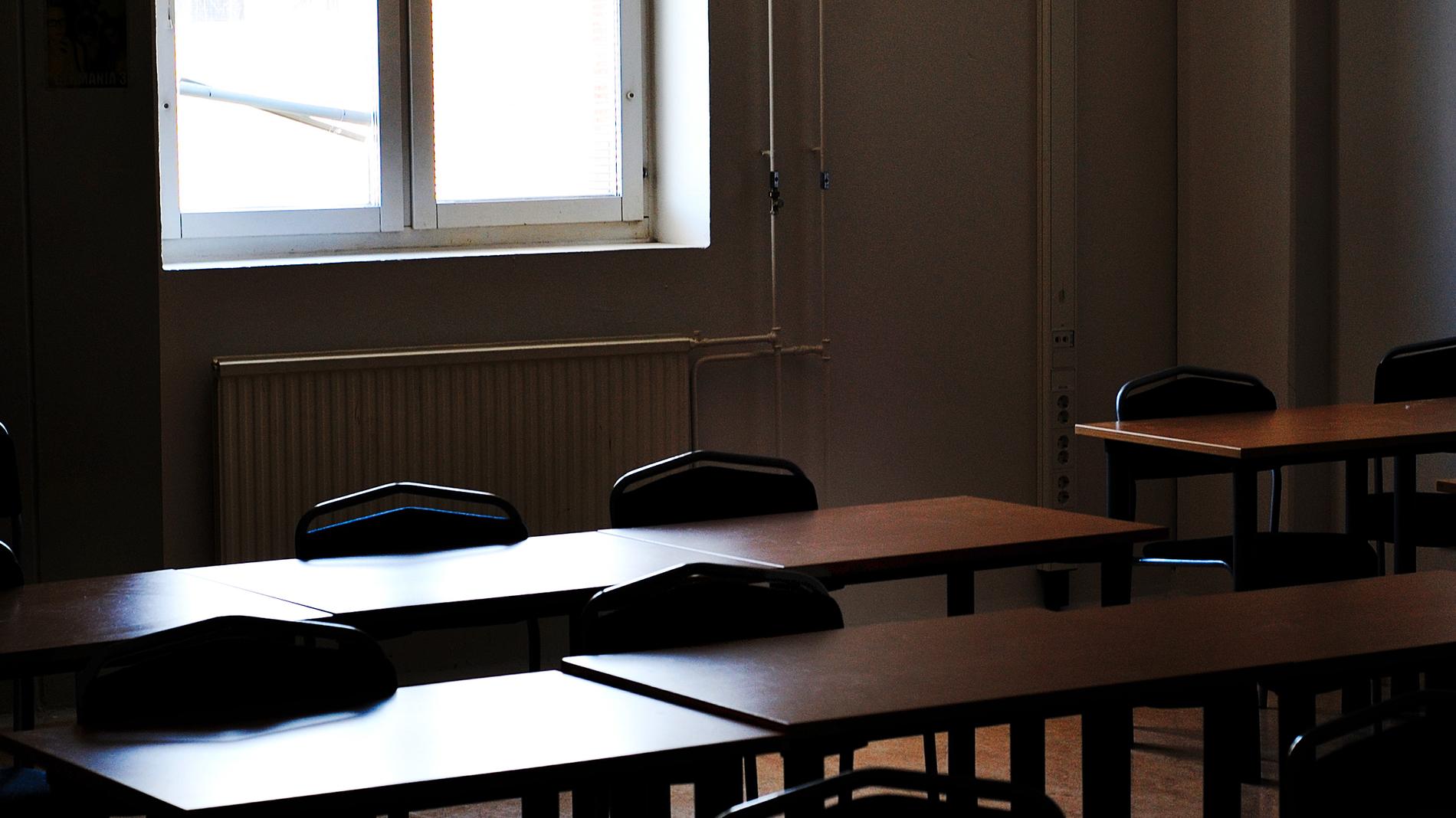 Elever stängs av i en skola i Hallsberg efter ett stort bråk. Arkivbild.