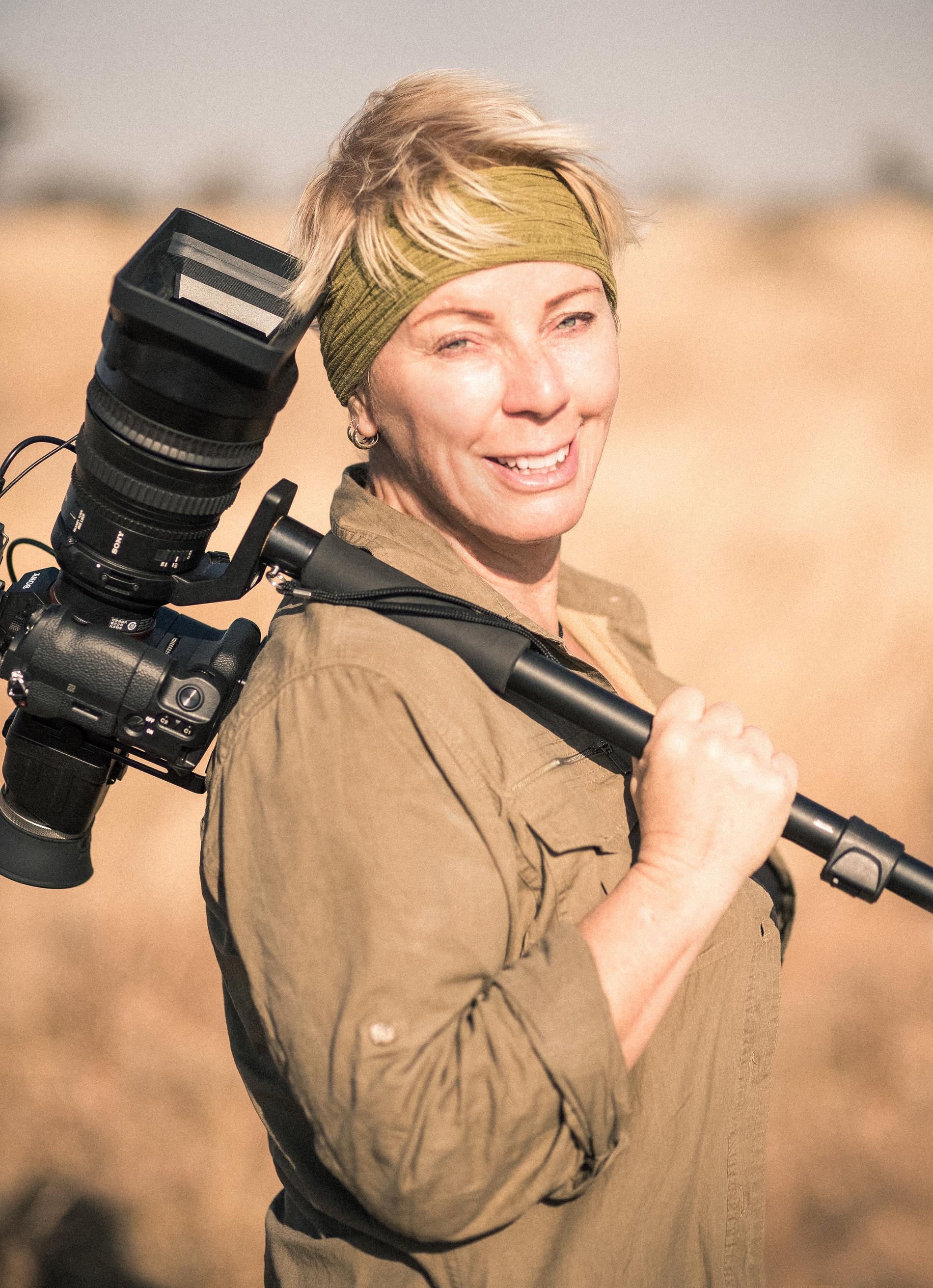 Annelie Utter har jobbat som naturfotograf sedan i slutet av 1980-talet och är på resande fot nio månader om året. – Vilda och tama djur har alltid varit min grej, säger hon.