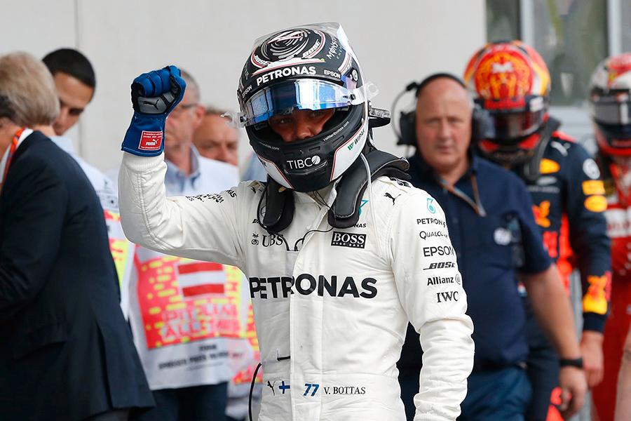 Valtteri Bottas snabbast i kvalet till Österrikes GP