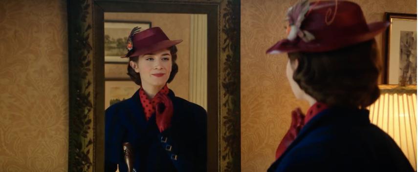 Emily Blunt i ”Mary Poppins kommer tillbaka”.