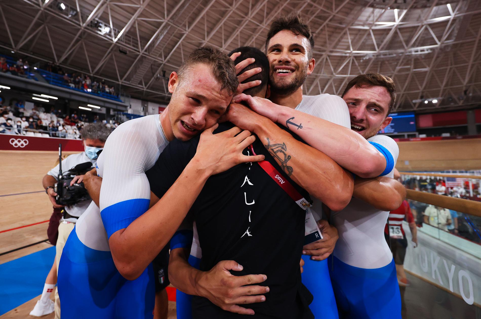 Italienska laget vann OS-guld i Tokyo i somras
