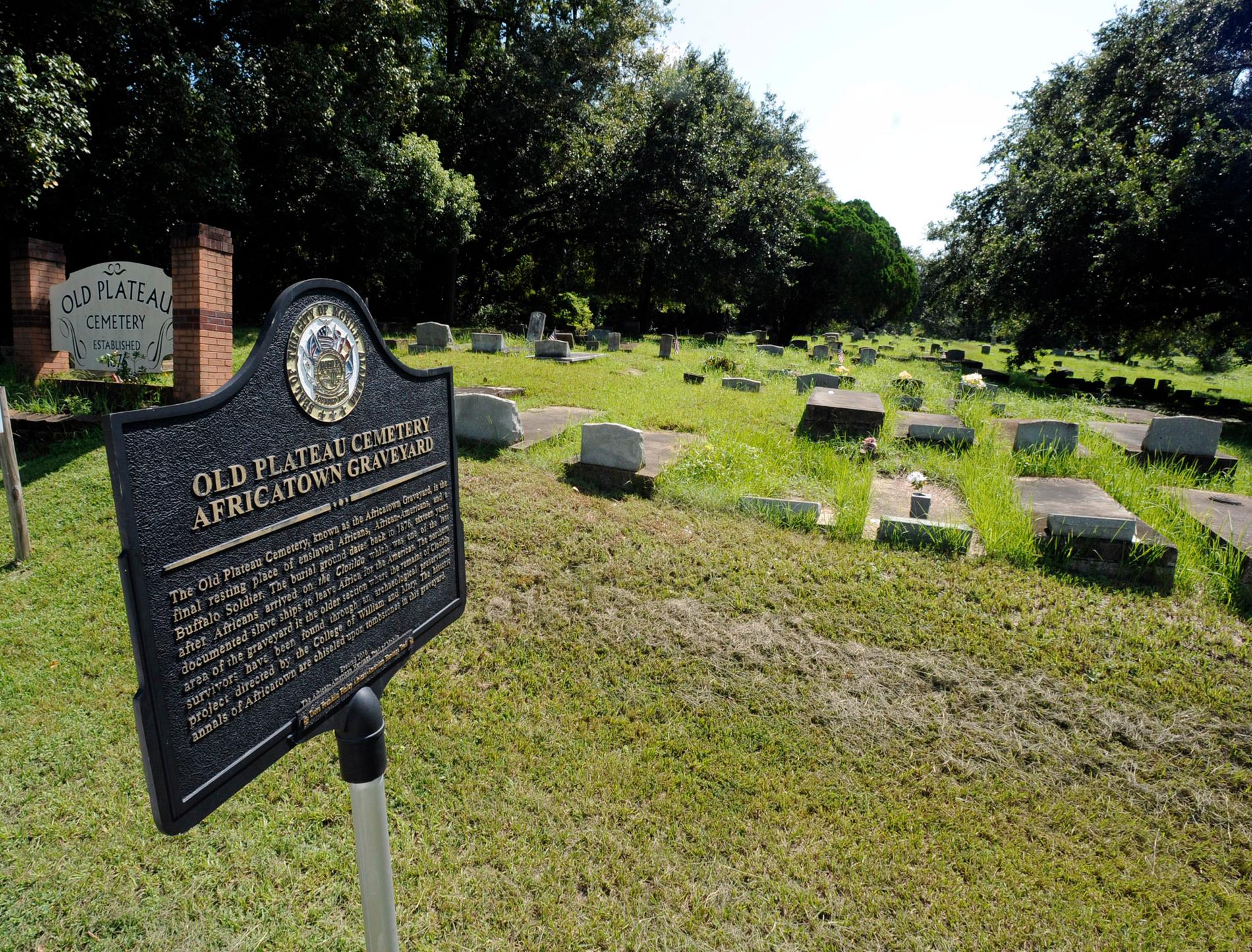 En kyrkogård i Mobile i Alabama där många av de slavar som togs till USA med slavskeppet Clotilda är begravna.