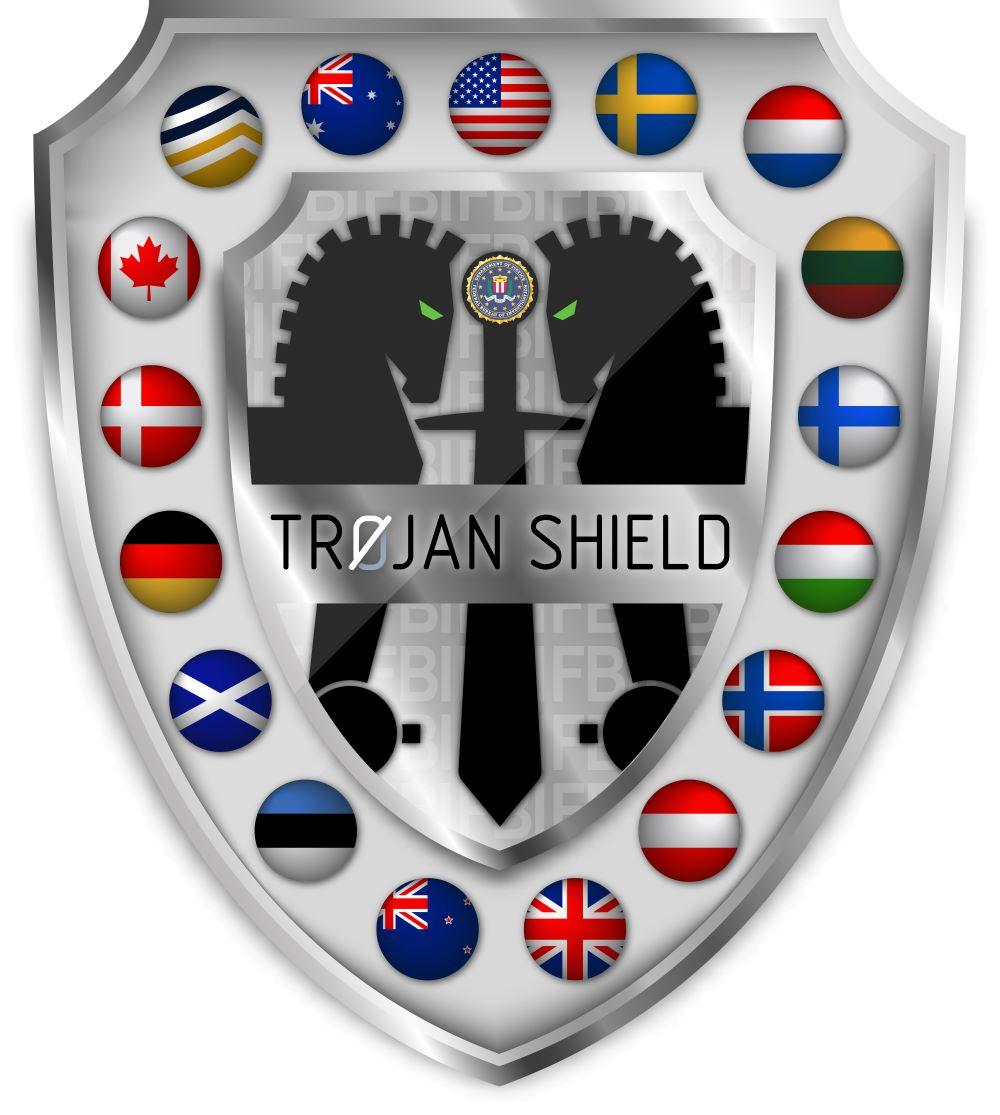 Den internationella insatsen har gått under namnet Trojan Shield.