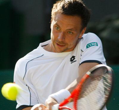 Söderling vann enkelt i första omgången av Wimbledon.