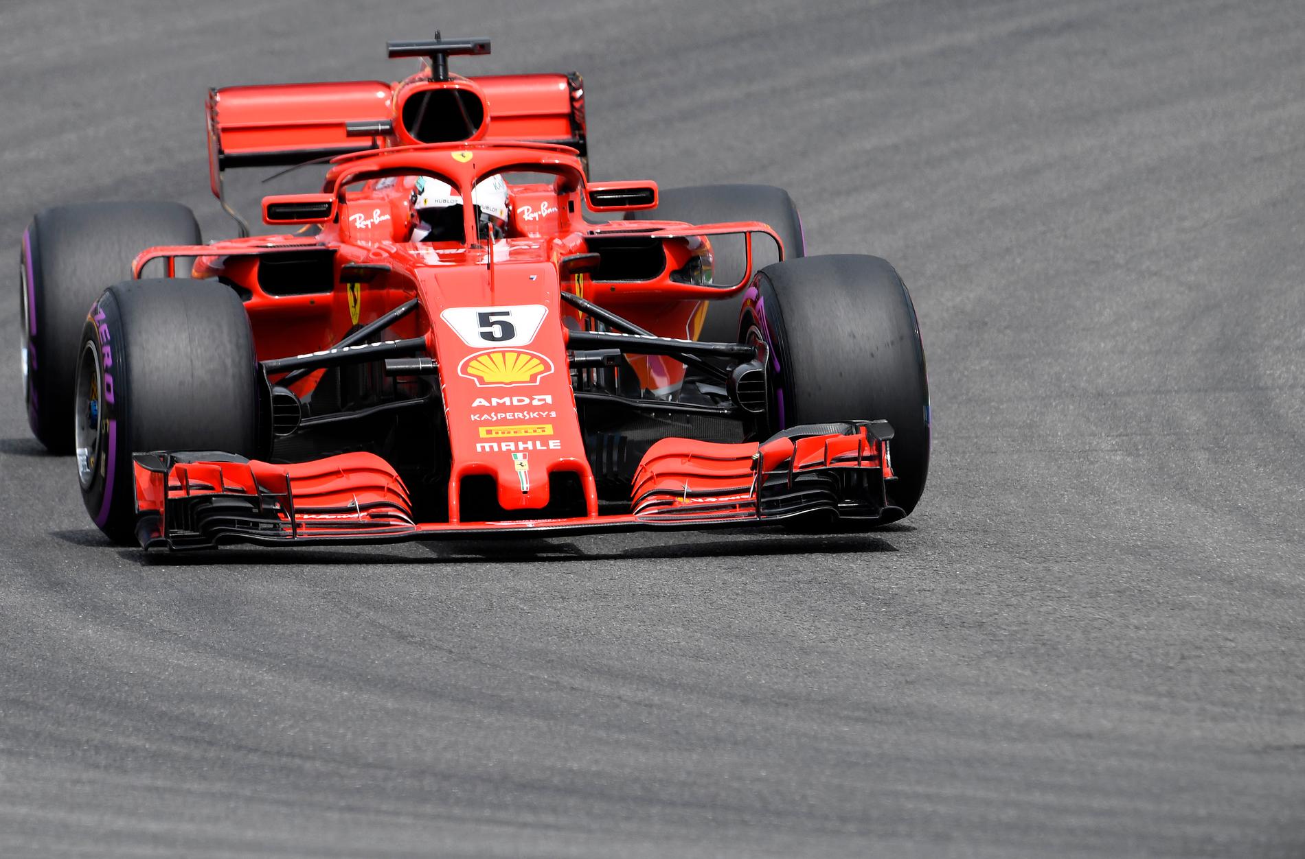 Vettel är nöjd med bilen inför loppet på Hockenheimring.