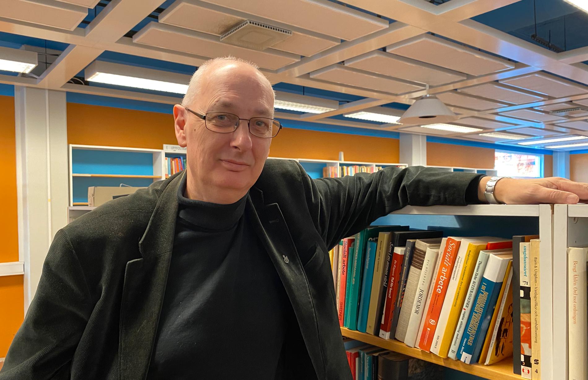 Jörgen Hammarin är i dag rektor för Brunnsviks folkhögskola som nu återvänder till klassisk folkbildningsmark.