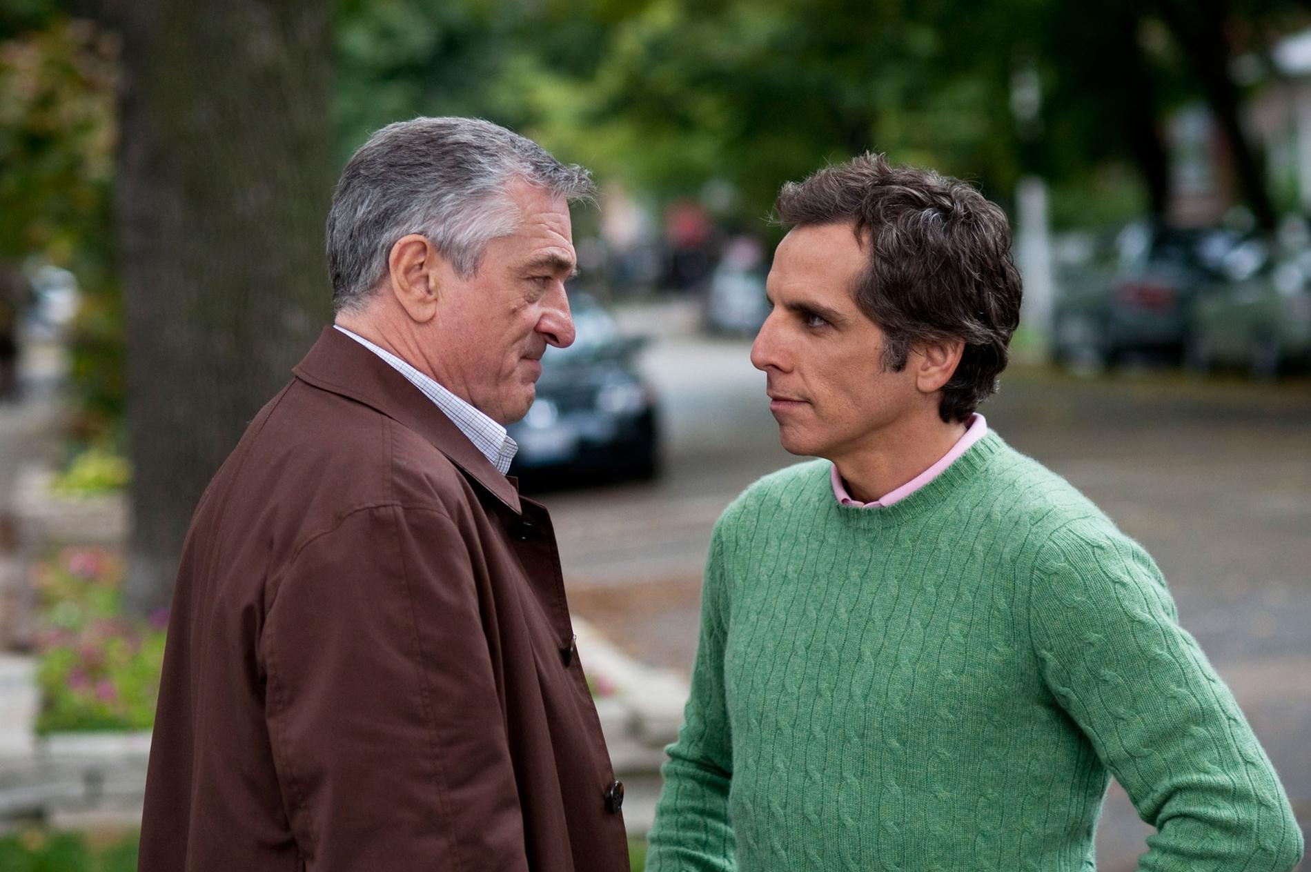 I komedin "Meet the Parents" spelade Ben Stiller mot Robert De Niro.