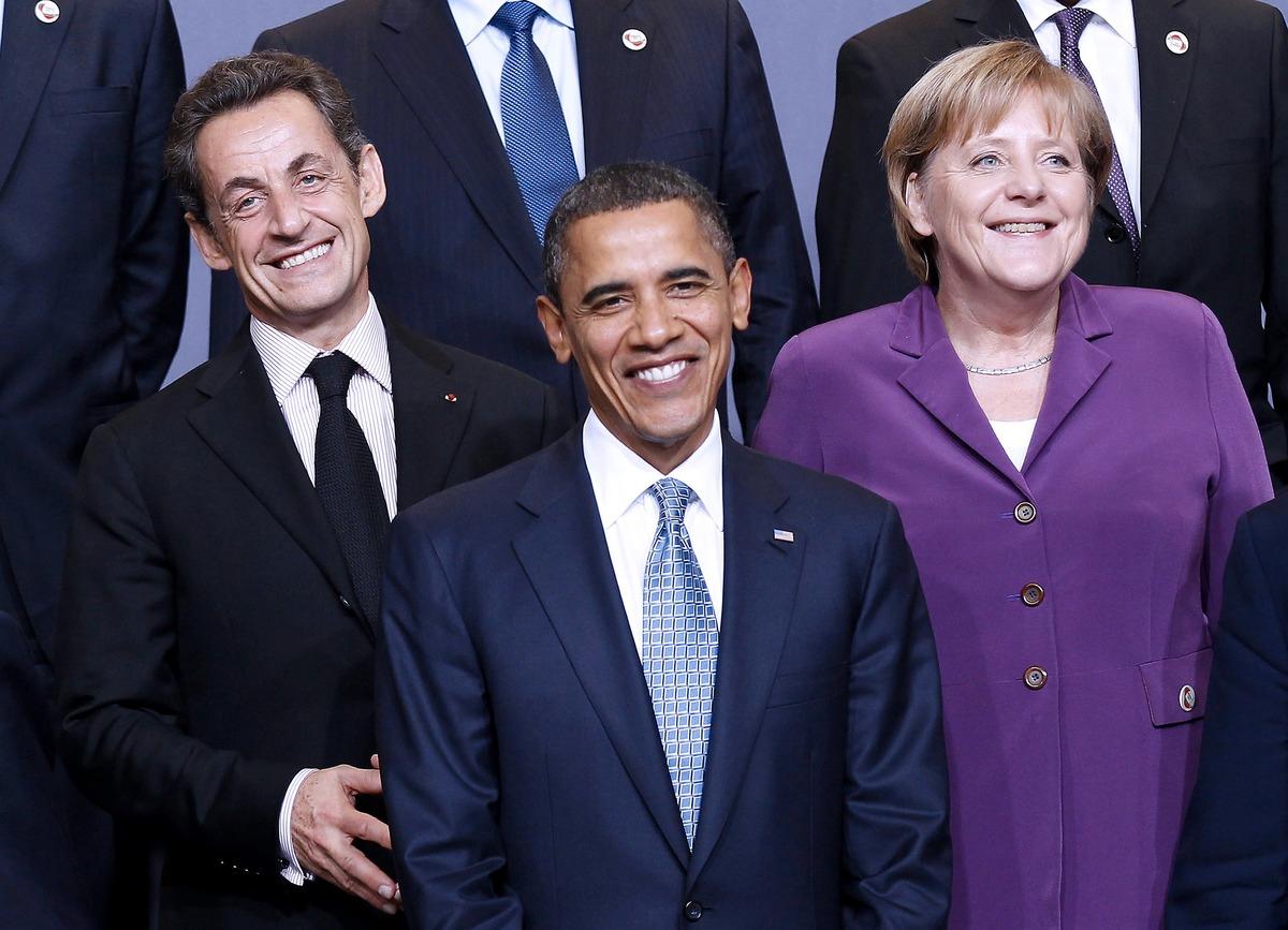 Nicolas Sarkozy, Frankrikes president, Barack Obama, USA:s president och Angela Merkel, Tysklands förbundskansler, är alla rädda för att fatta beslut som påverkar deras kurs hos väljarna.
