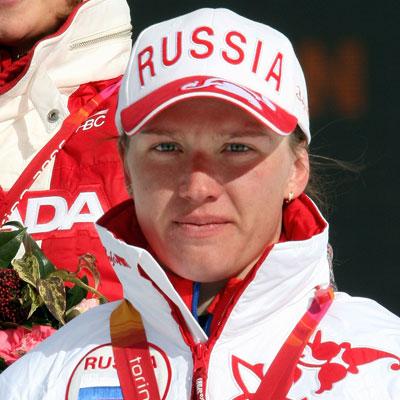 Sidko i Turin 2006 där hon tog OS-brons.