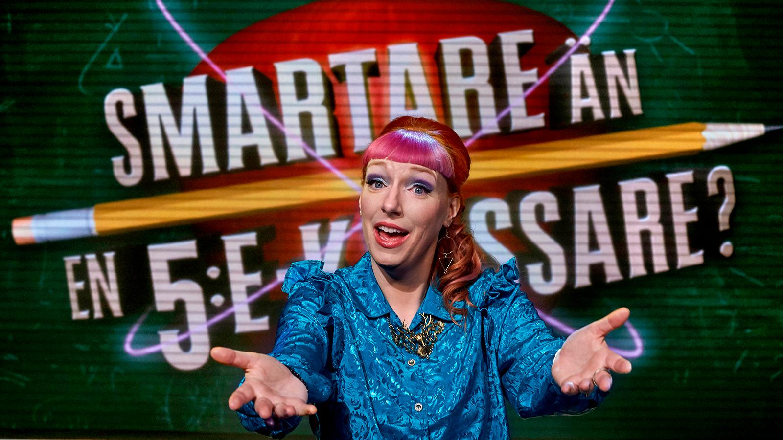 Josefin Johansson leder nya säsongen av ”Smartare än en 5:e-klassare” i SVT.