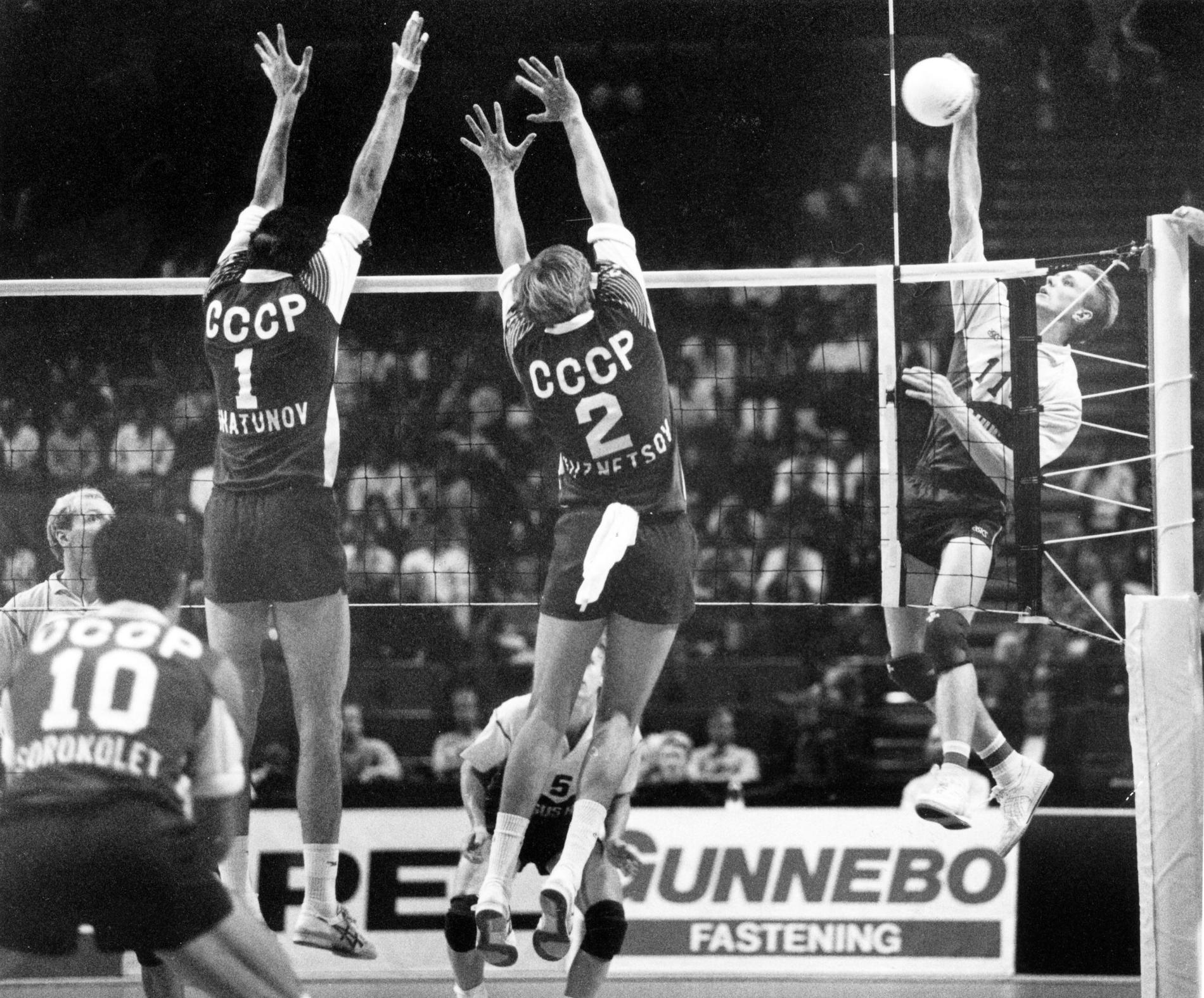 Volleyboll-EM 1989 i Stockholm.