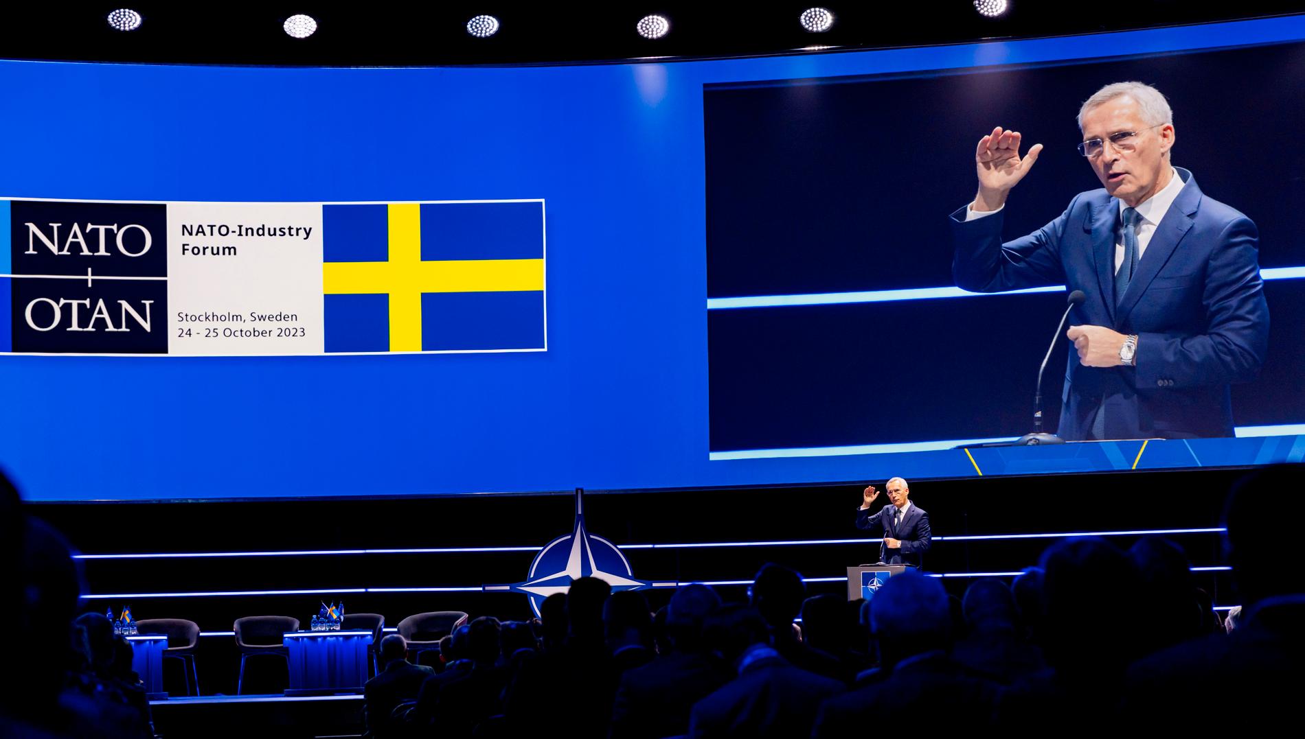 Jens Stoltenberg välkomnar Sverige i Nato. Det har han varit tydlig med länge. Arkivbild.