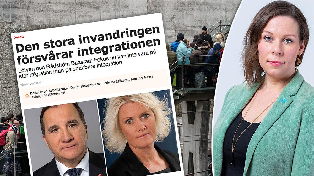 Ödmjukhet och tydlighet – inte vacklande – vore på sin plats från Löfven och Rådström Baastad. Därför ser jag fram emot en slutreplik där de svarar på frågan: Hur stor kan invandringen till Sverige vara, skriver Maria Malmer Stenergard (M).