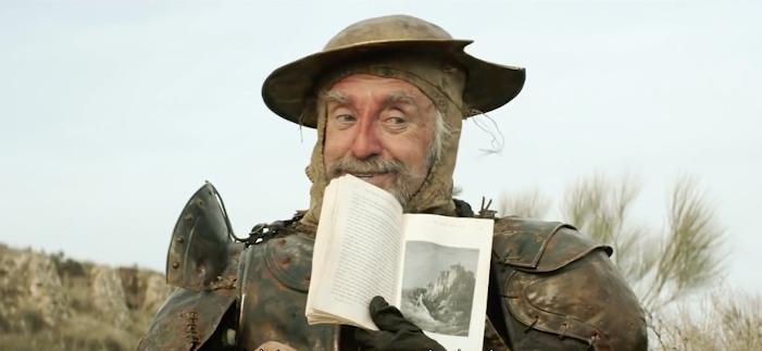 Jonathan Pryce som Don Quixote.