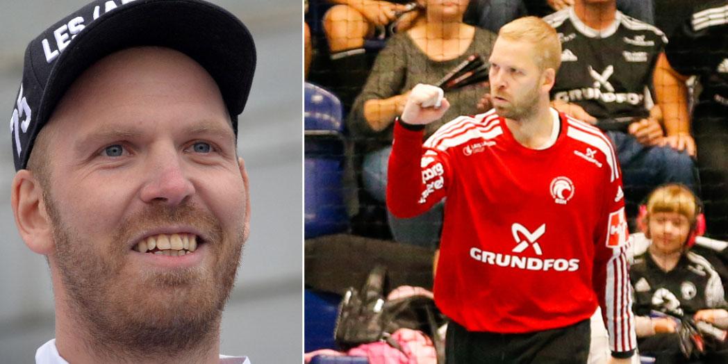 35-årige handbollsmålvakten Johan Sjöstrand är både uppfödare och hästägare. 