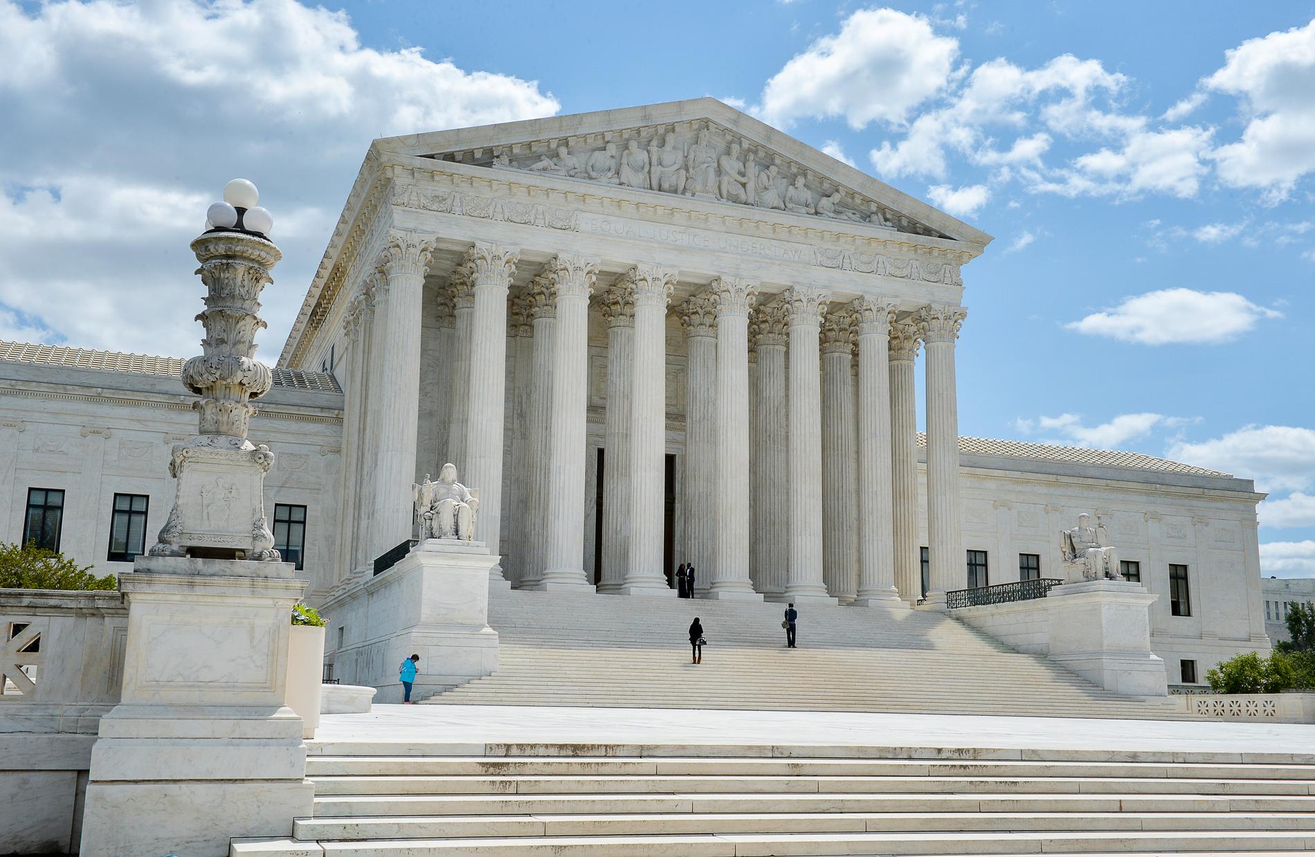 Högsta domstolen i USA består i dag av sex domare som ses som konservativa, och tre som anses vara liberala. Arkivbild.