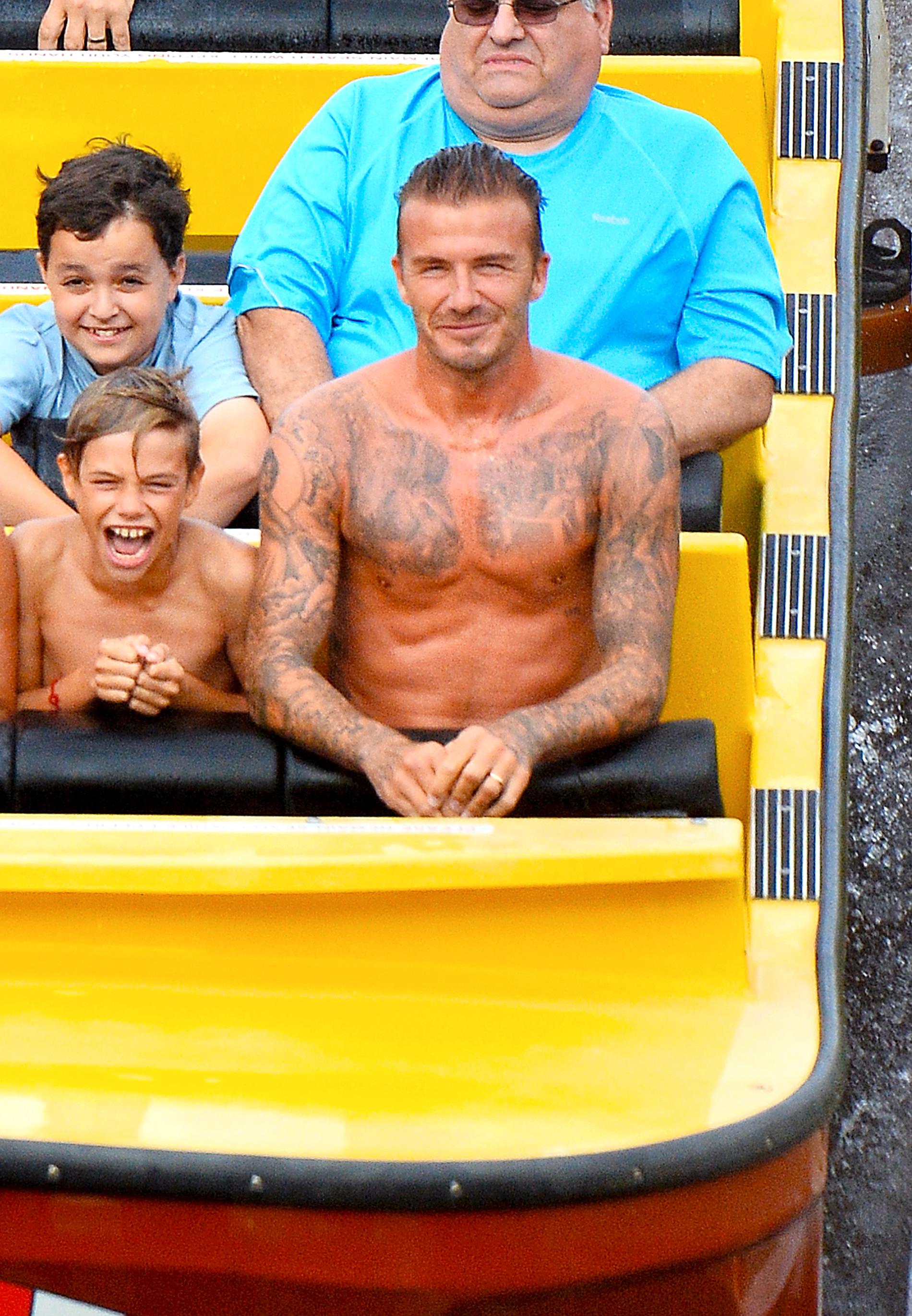 Varje dag med Beckham och hans tatueringar är som en karusell