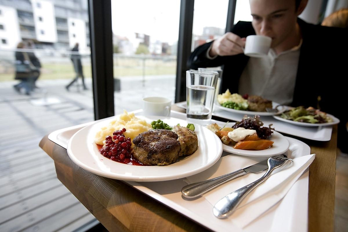 Dyraste lunchen finns i Västra Hamnen. Det skiljer drygt 20 kronor att äta lunch här och på Möllevången. Här på Torso Twisted kostar lunchen 95 kronor.