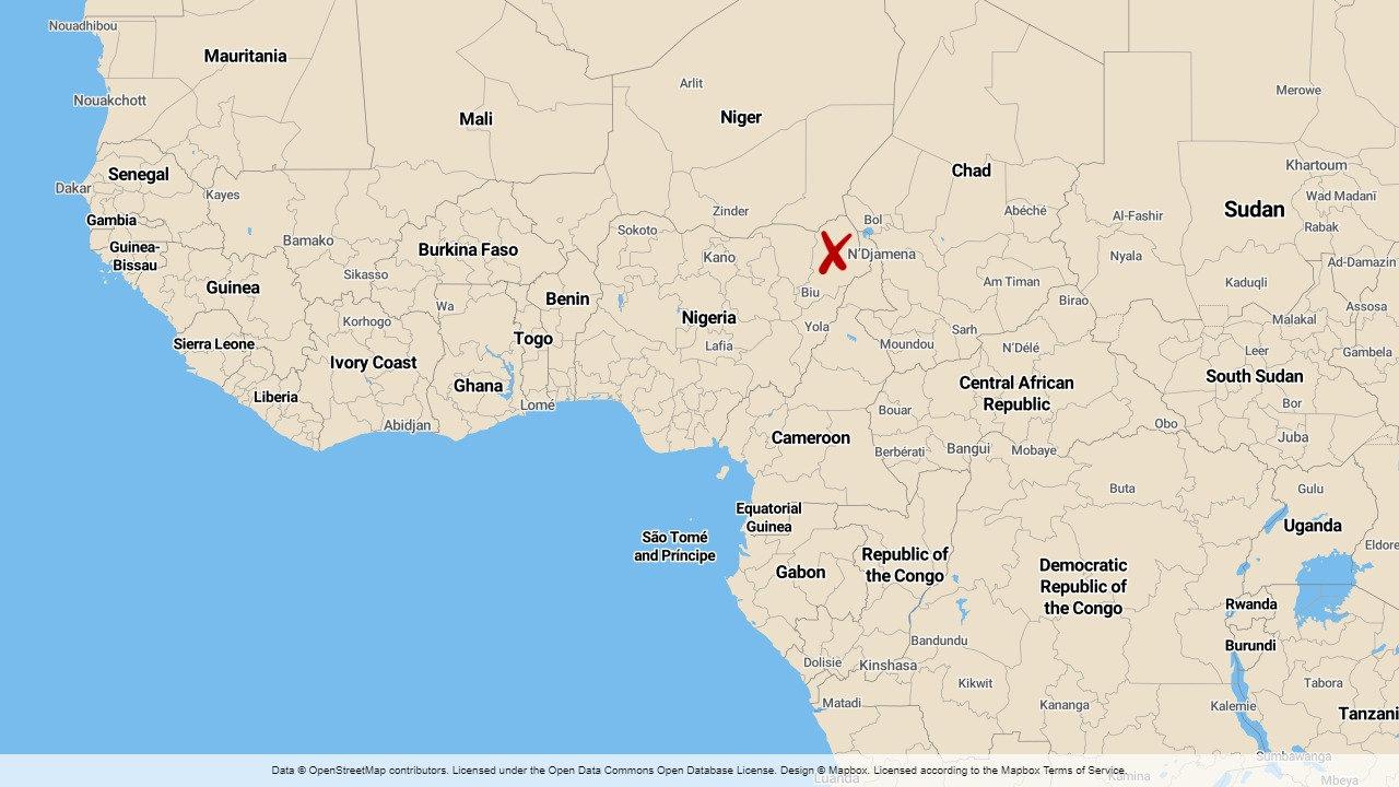 Runt 20 soldater har dödats i staden Monguno i nordöstra Nigeria.