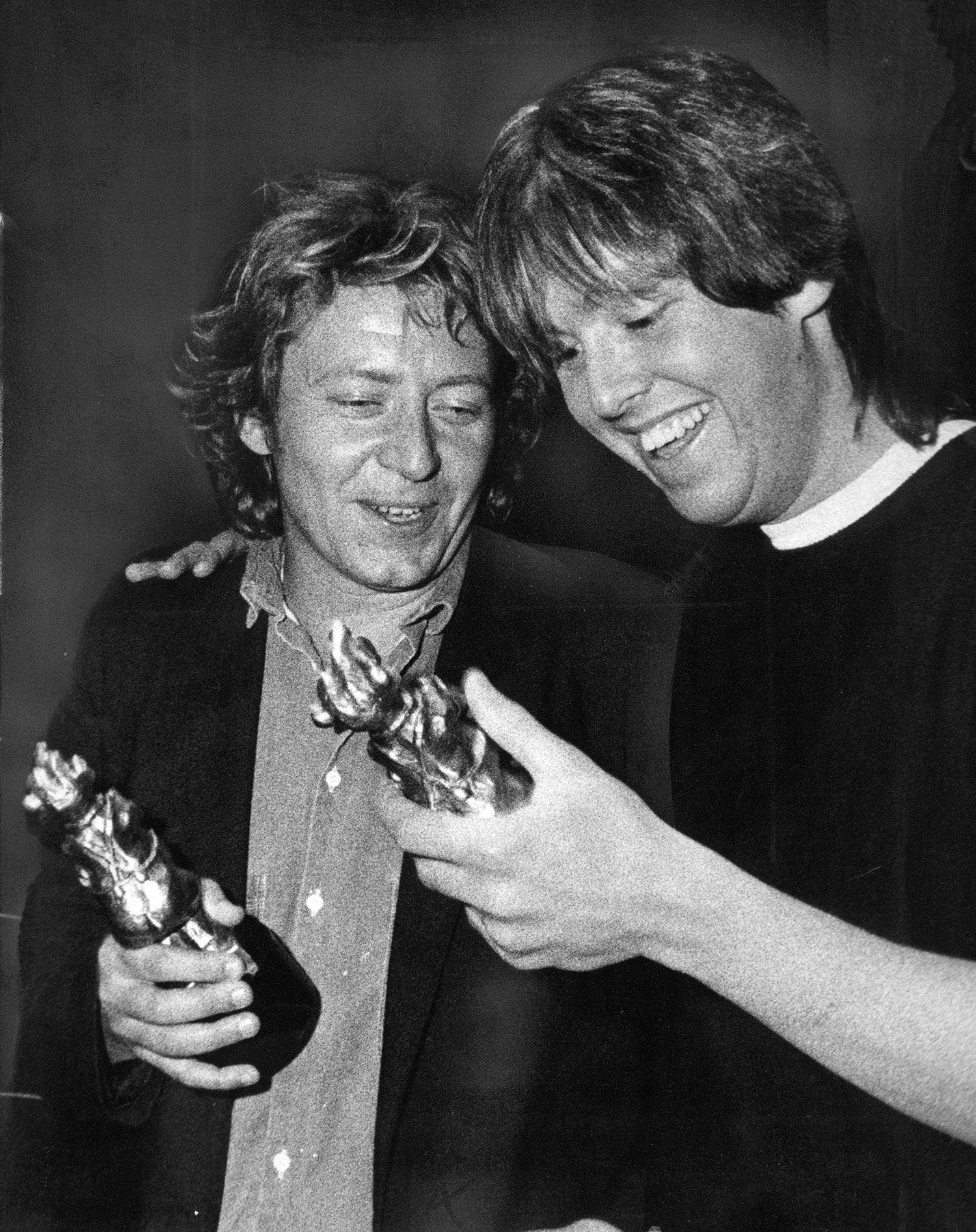 Ulf Lundell och Per Gessle 1983.