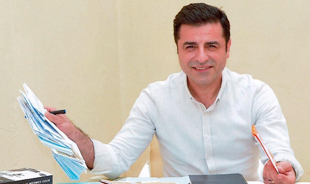 HDP-ledaren Selahattin Demirtas har suttit i fängelse sedan november 2016.