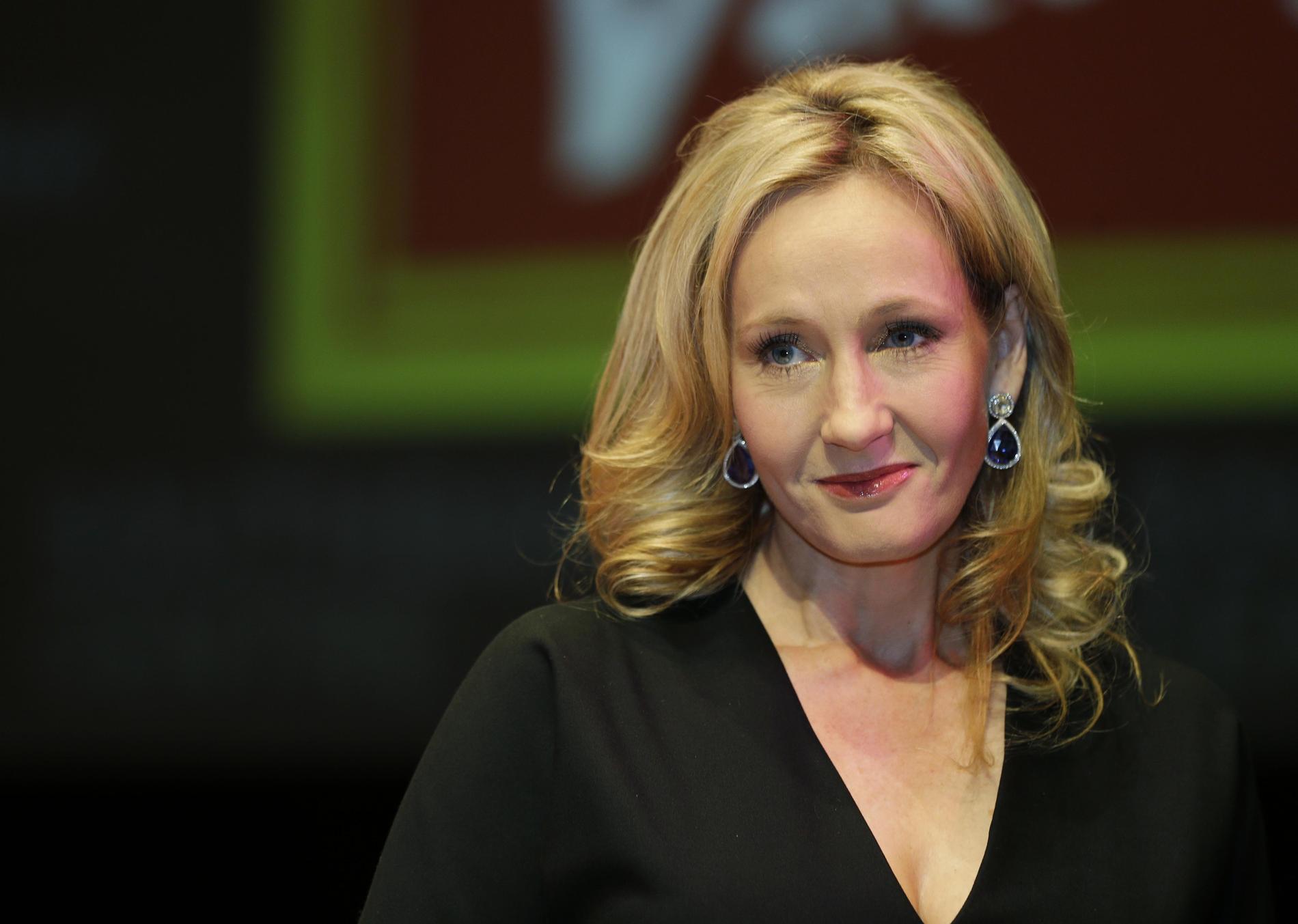 Harry Potter-författaren Joanne Rowling använde sig av pseudonymen JK Rowling av rädsla för sin exmake. Arkivbild.