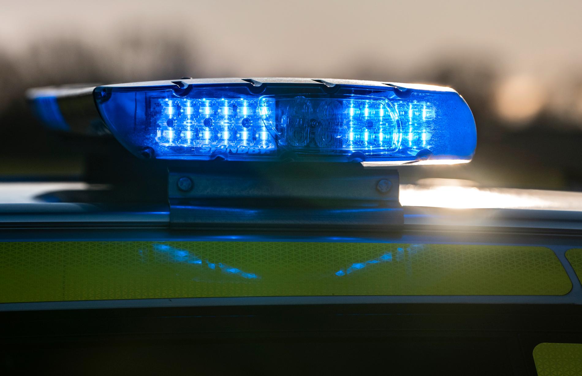 En stor polisinsats har genomförts i Nynäshamn under torsdagsmorgonen. Arkivbild.