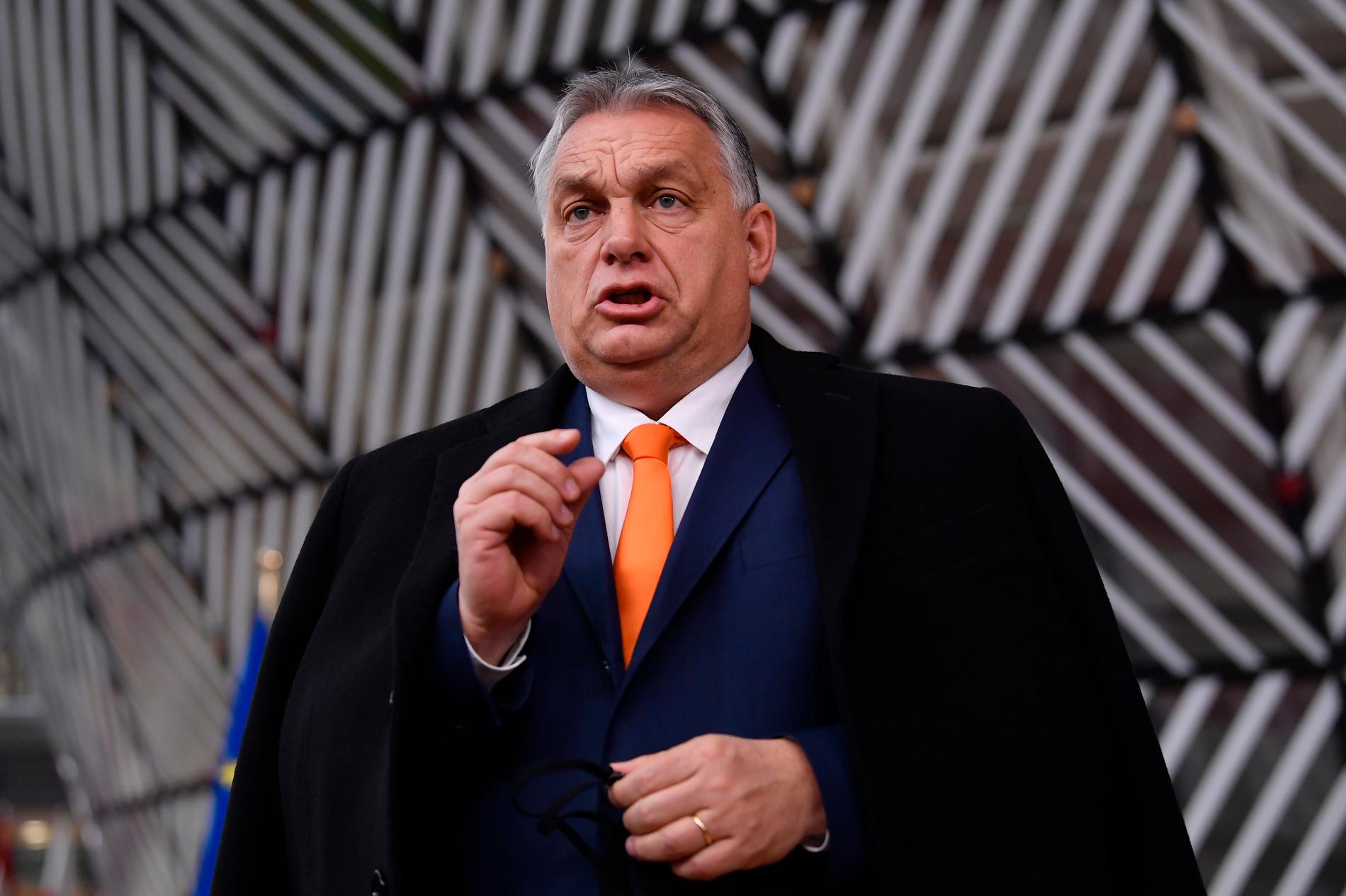 Ungerns premiärminister Viktor Orbán. Arkivfoto.