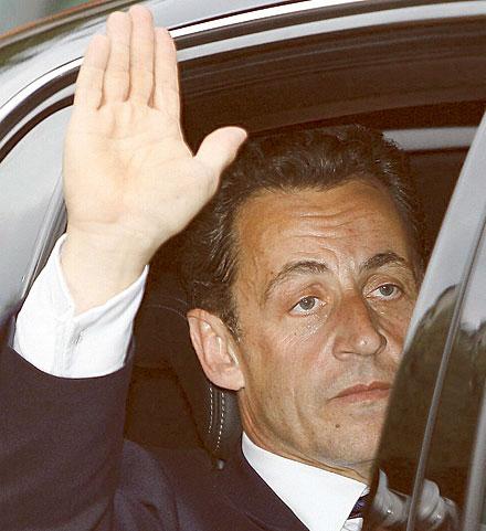 Valets segrare: Nicolas Sarkozy.