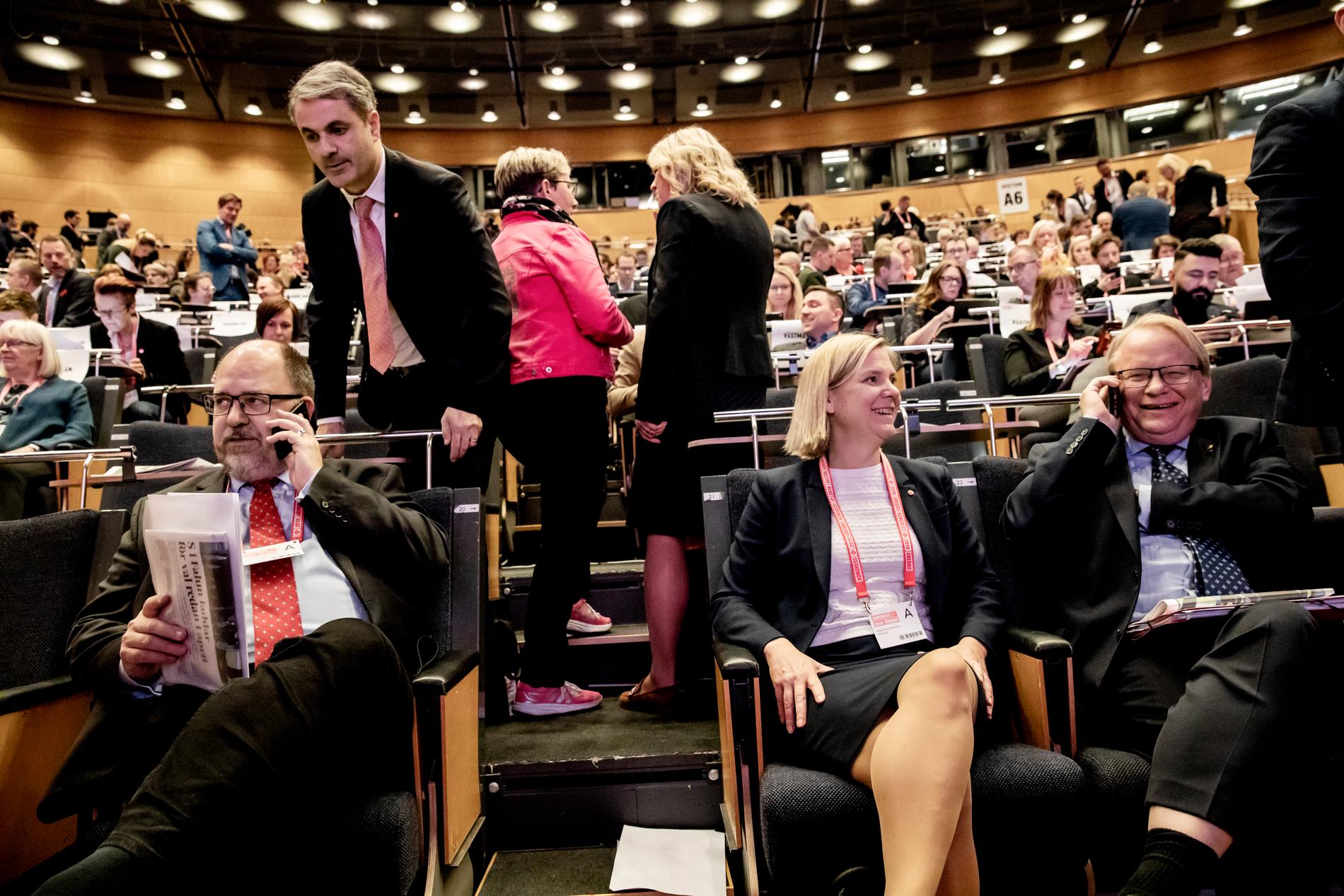 I går inleddes Socialdemokraternas kongress i Örebor
