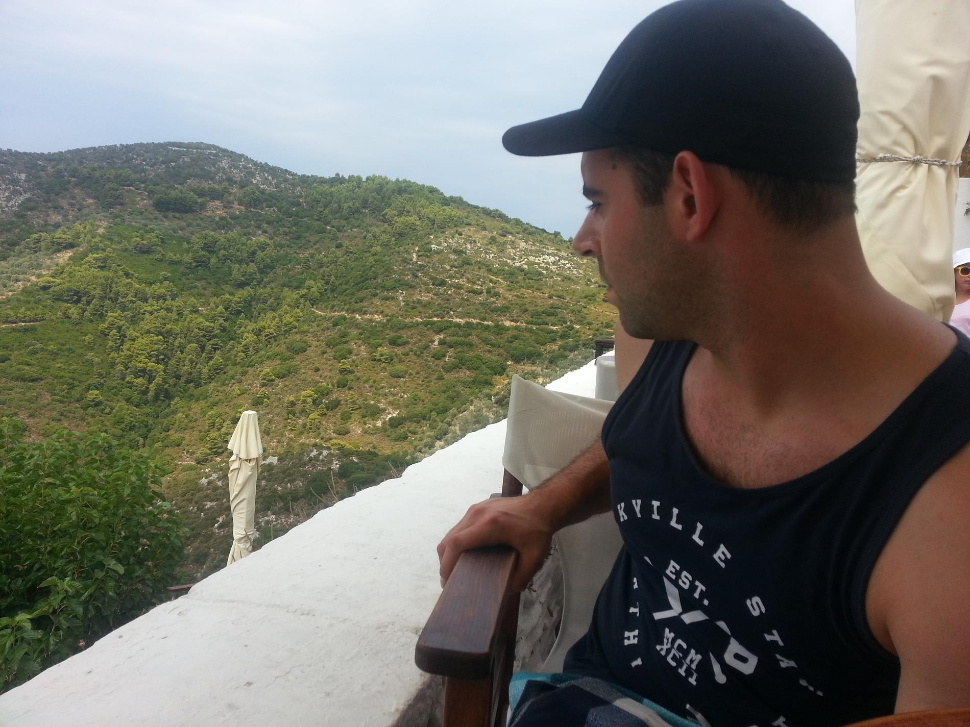 n härlig dagstur med båt från ön Skopelos till ön Alonissos i Grekland