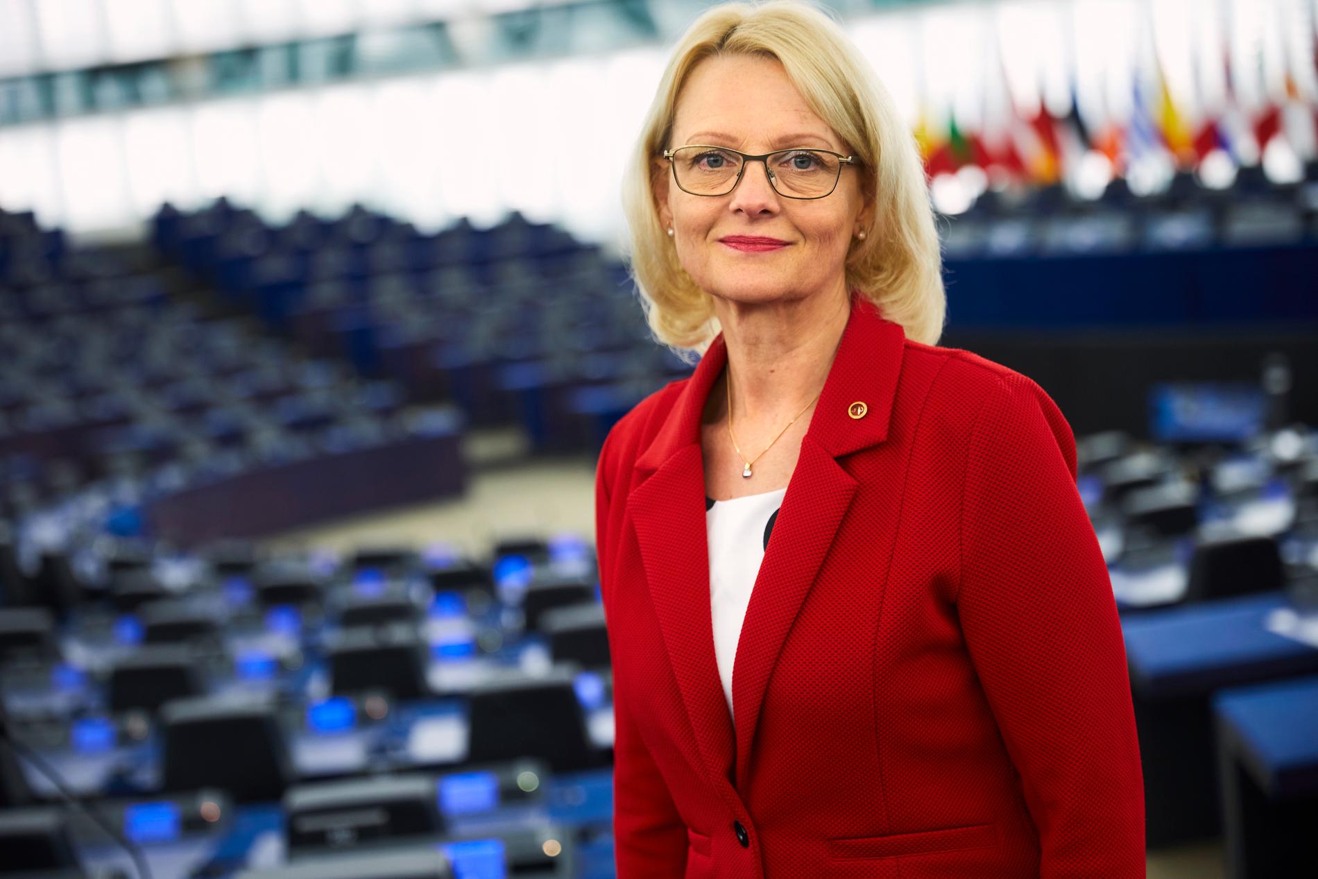  Europaparlamentarikern Heléne Fritzon (S)