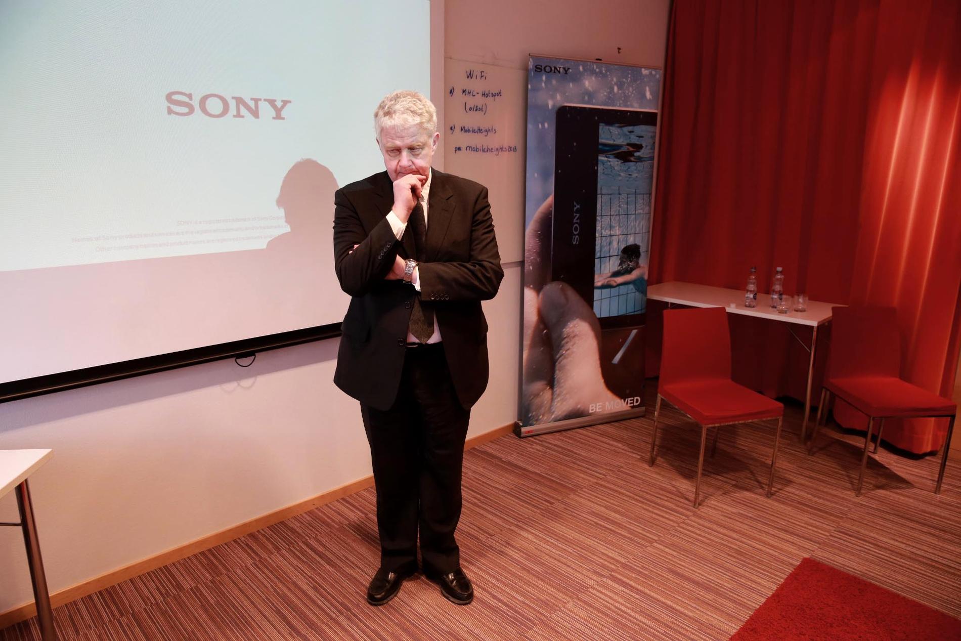 HR-chefen på Sony Mobile Alf Johansson