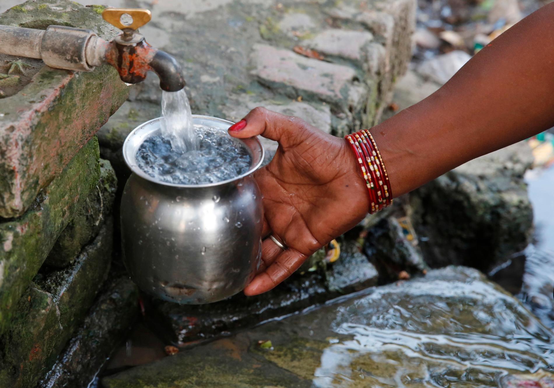 Över 700 miljoner människor saknar tillgång till rent dricksvatten. Arkivbild.