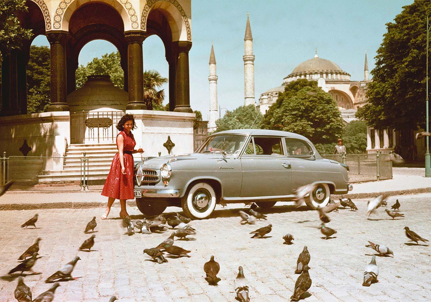 Tidigare i år avslöjades att märket Borgward återuppstår. På Frankfurt-mässan ska de visa upp en första modell, en suv. På bilden: en Isabella som byggdes mellan 1954 och 1962.
