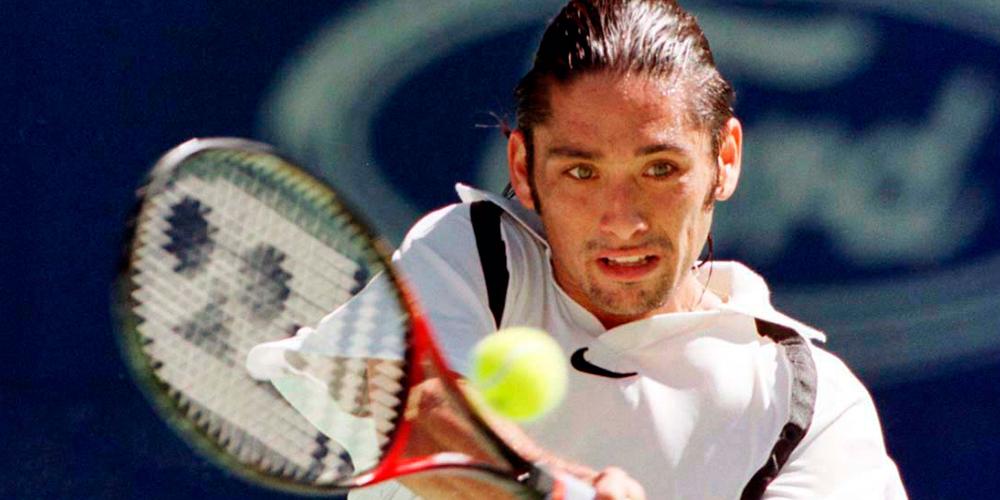 Marcelo Rios under Australian Open 1998.
