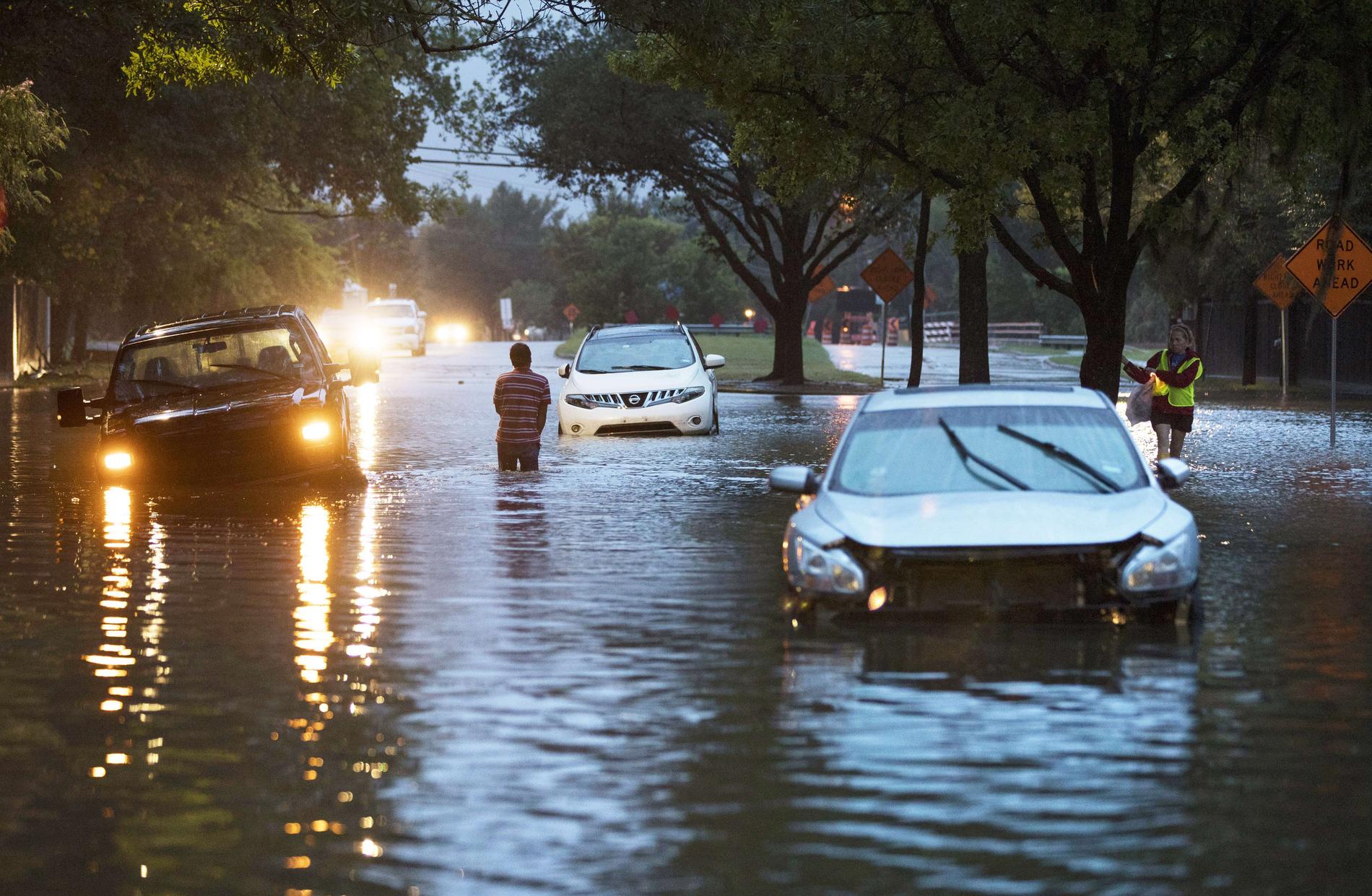 Houston har drabbats kraftigt av orkanen Harvey.