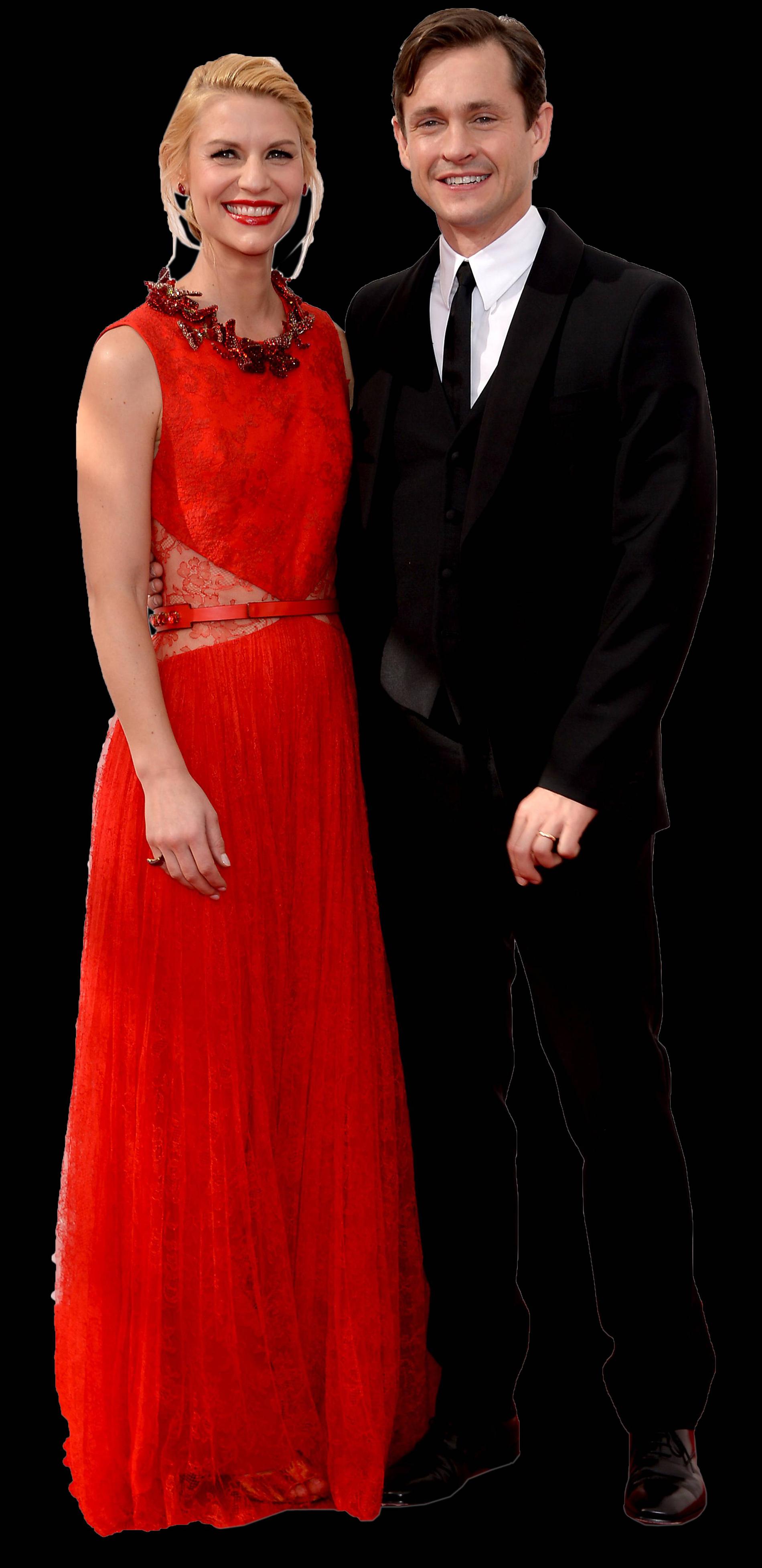 Claire Danes och maken Hugh Dancy.