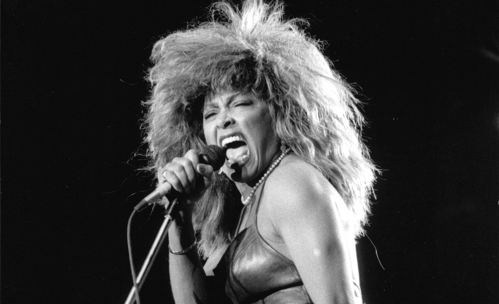 Tina Turner i Stockholm 1987.