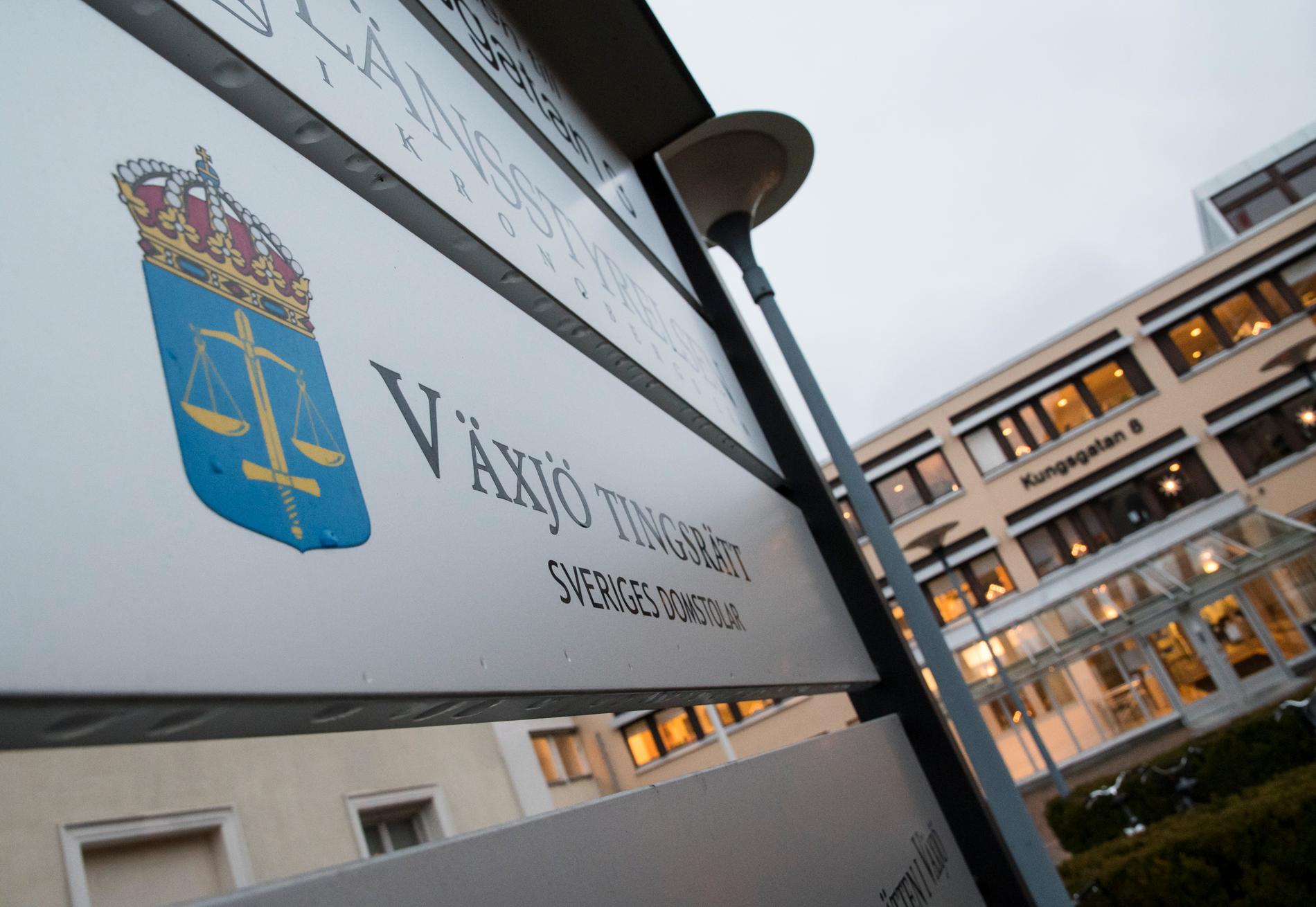 Mannen dömdes till sex års fängelse i Växjö tingsrätt. Arkivbild.