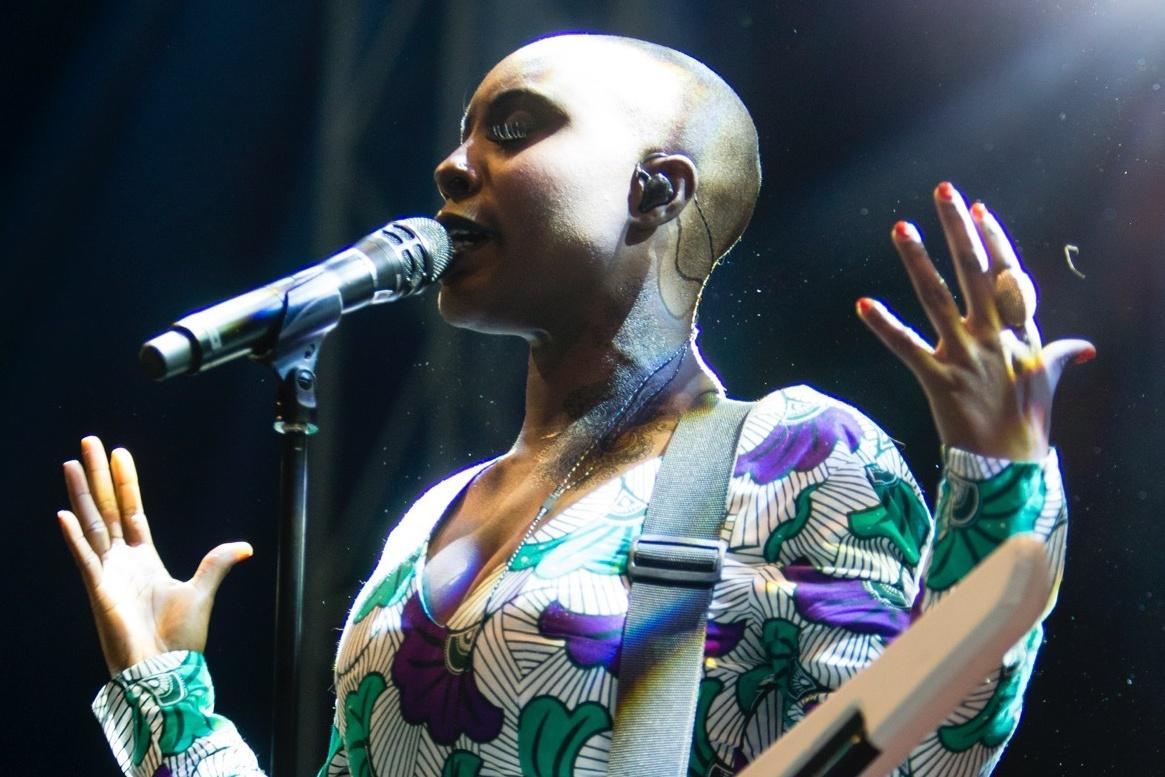 Laura Mvula på Way Out West 2016. 