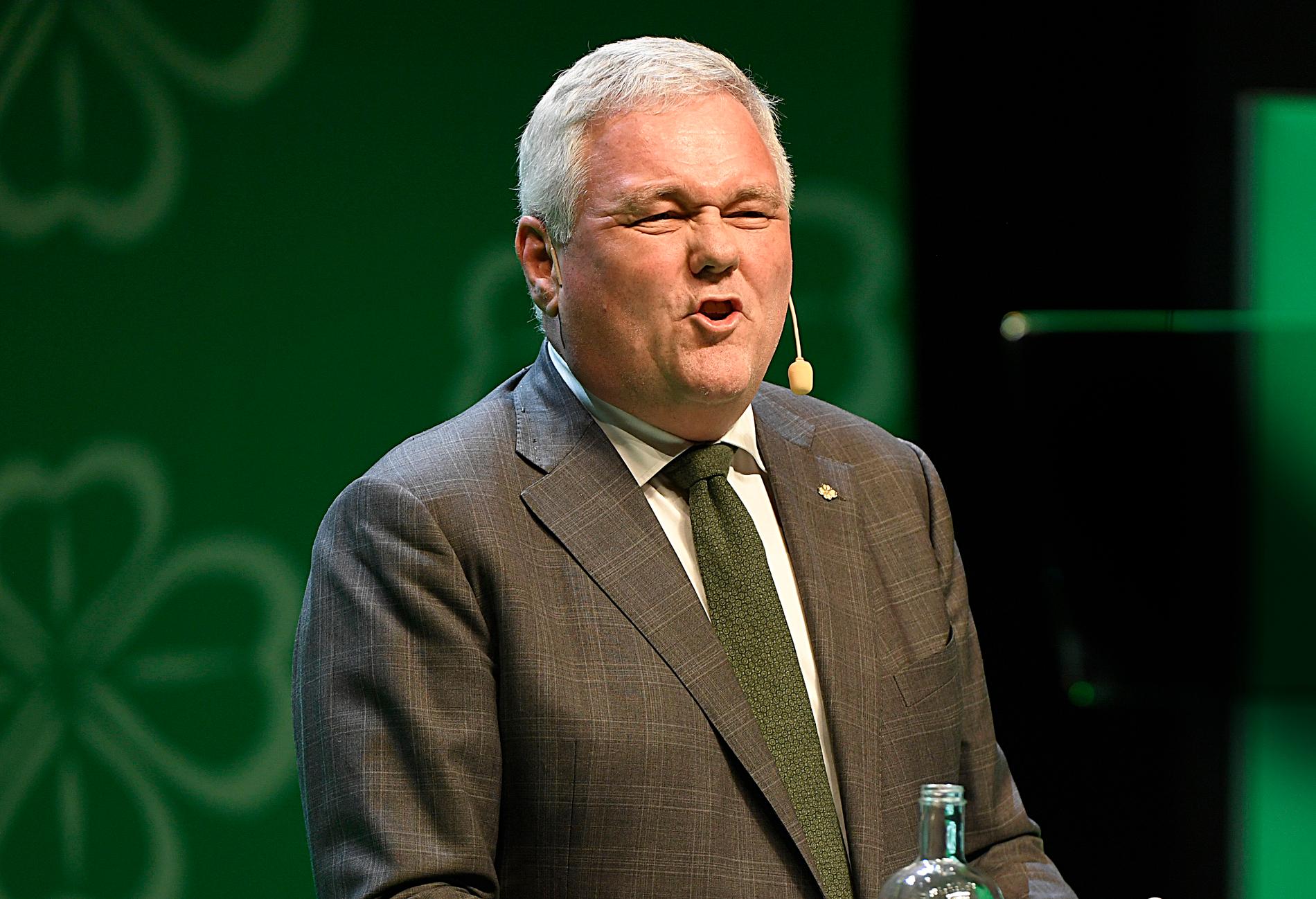 Centerpartiets vikarierande partiledare Anders W Jonsson.