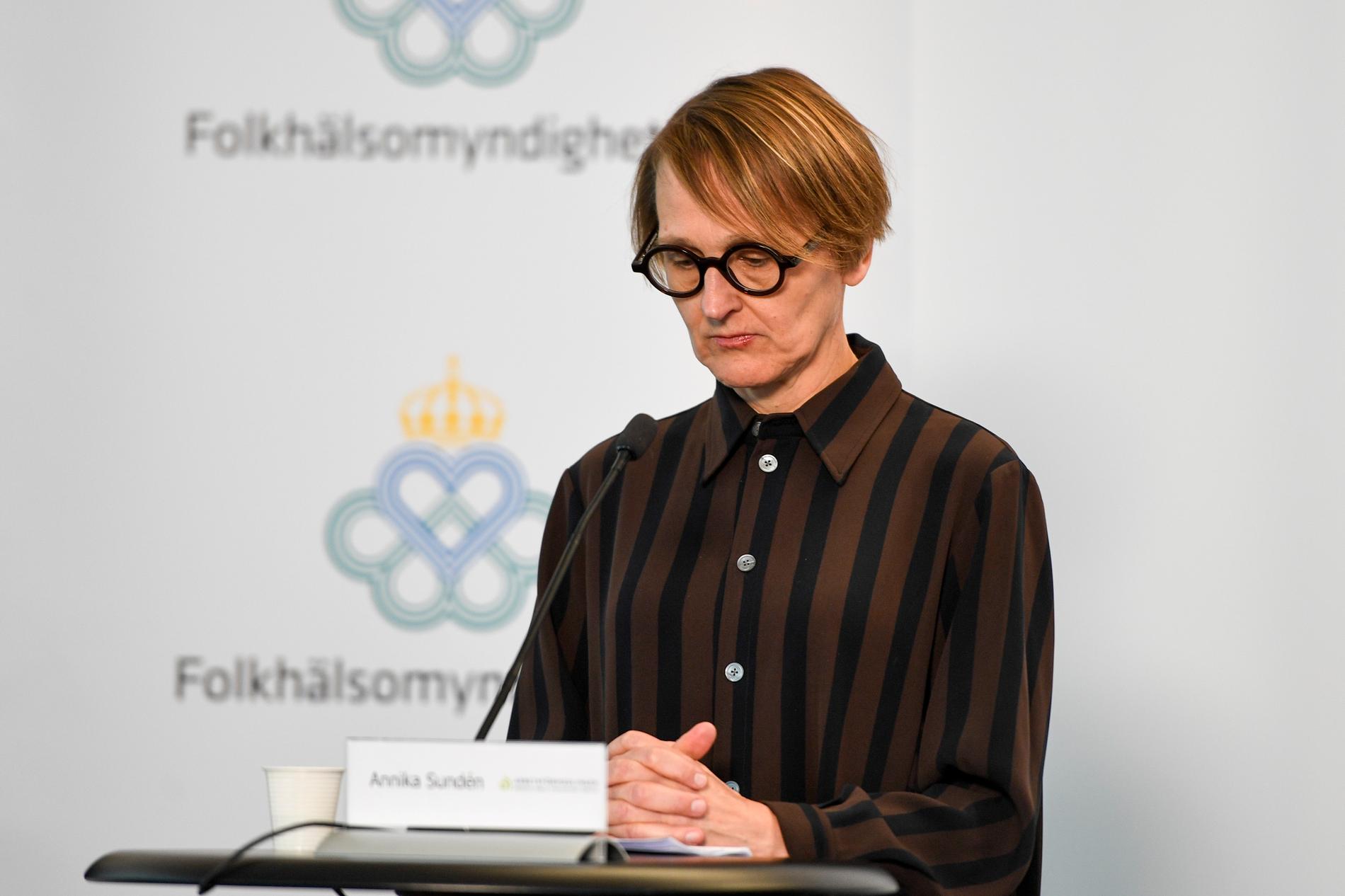 Annika Sundén, analyschef på Arbetsförmedlingen.