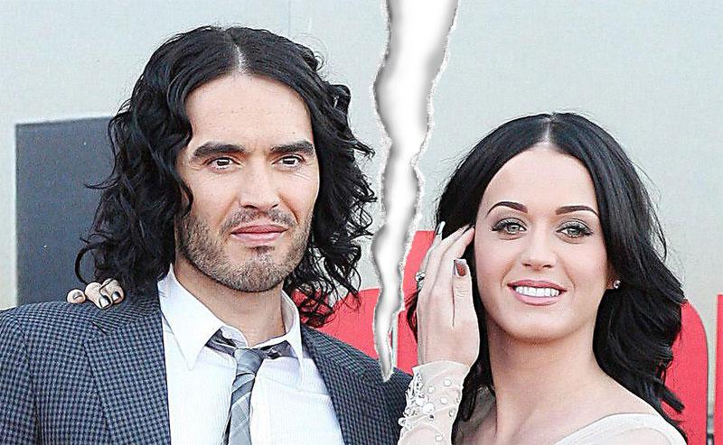 Exmakarna Russell Brand och Katy Perry separerade i december.