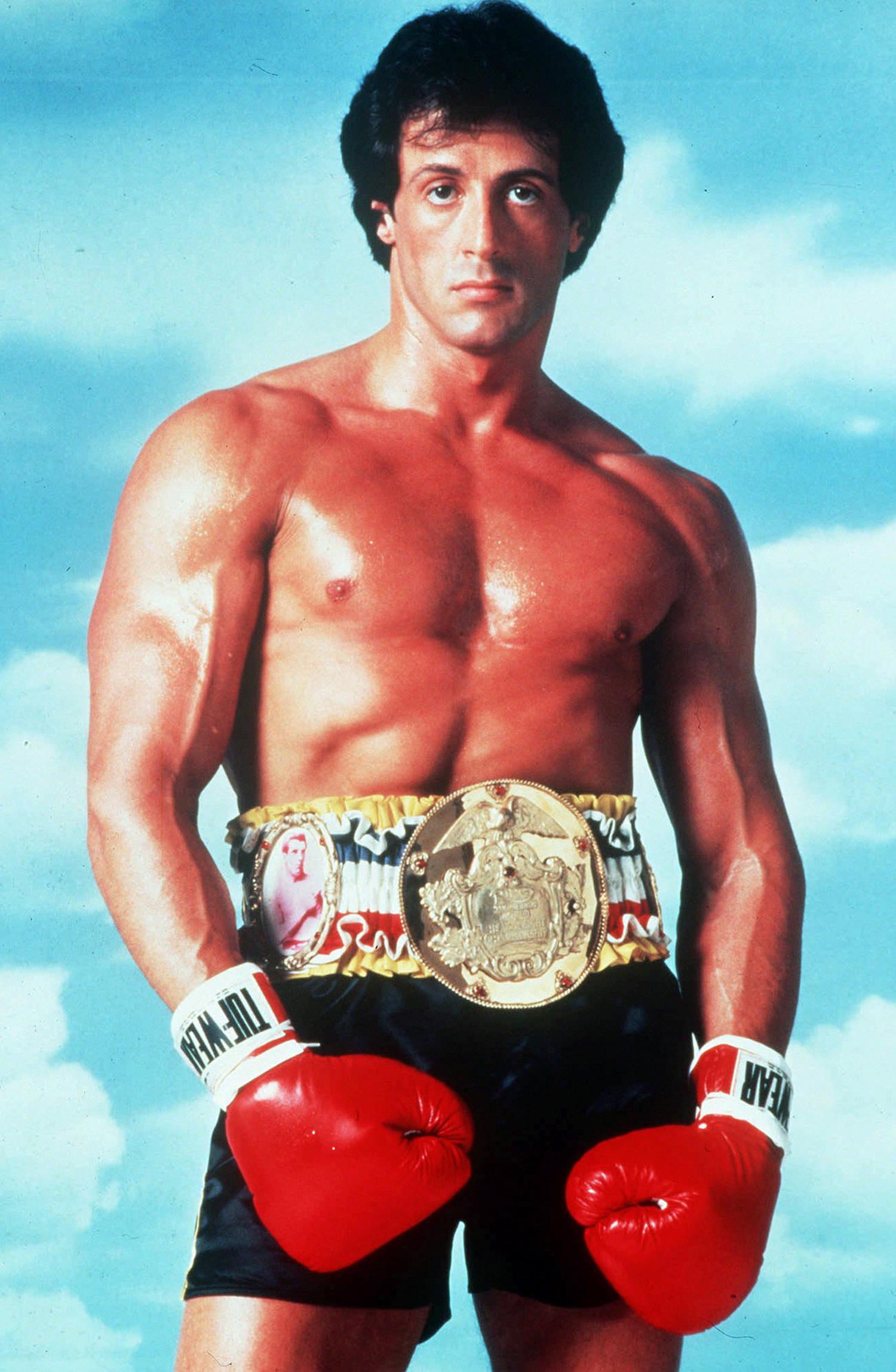 Stallone som "Rocky”.