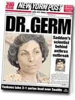 Rihab Taha,  Doktor Bakterie  leder Saddam Husseins biovapenteam.
