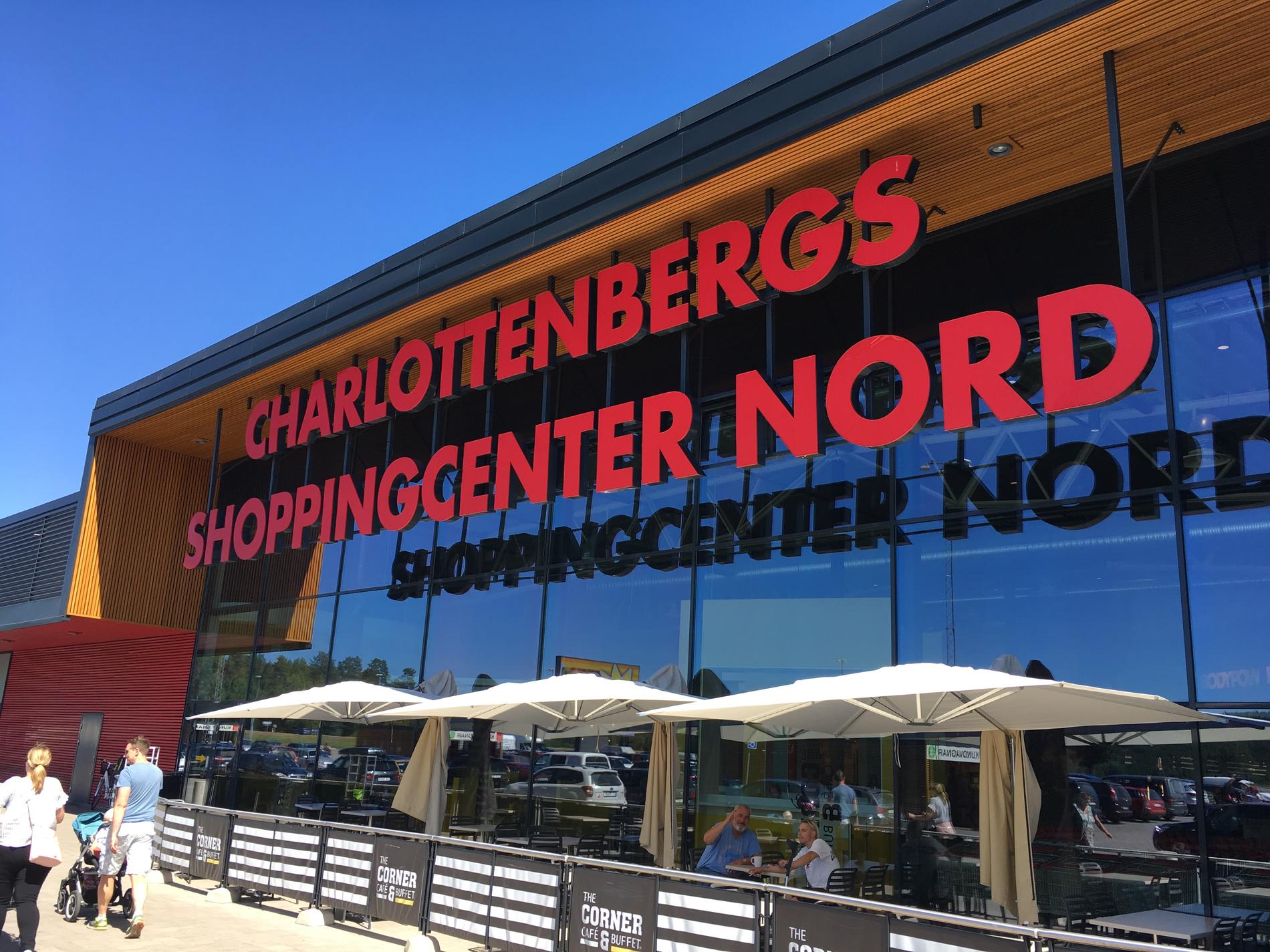 Charlottenbergs shoppingcenter Nord i Eda kommun har drabbats hårt av den stängda gränsen mellan Norge och Sverige under coronakrisen. Arkivbild