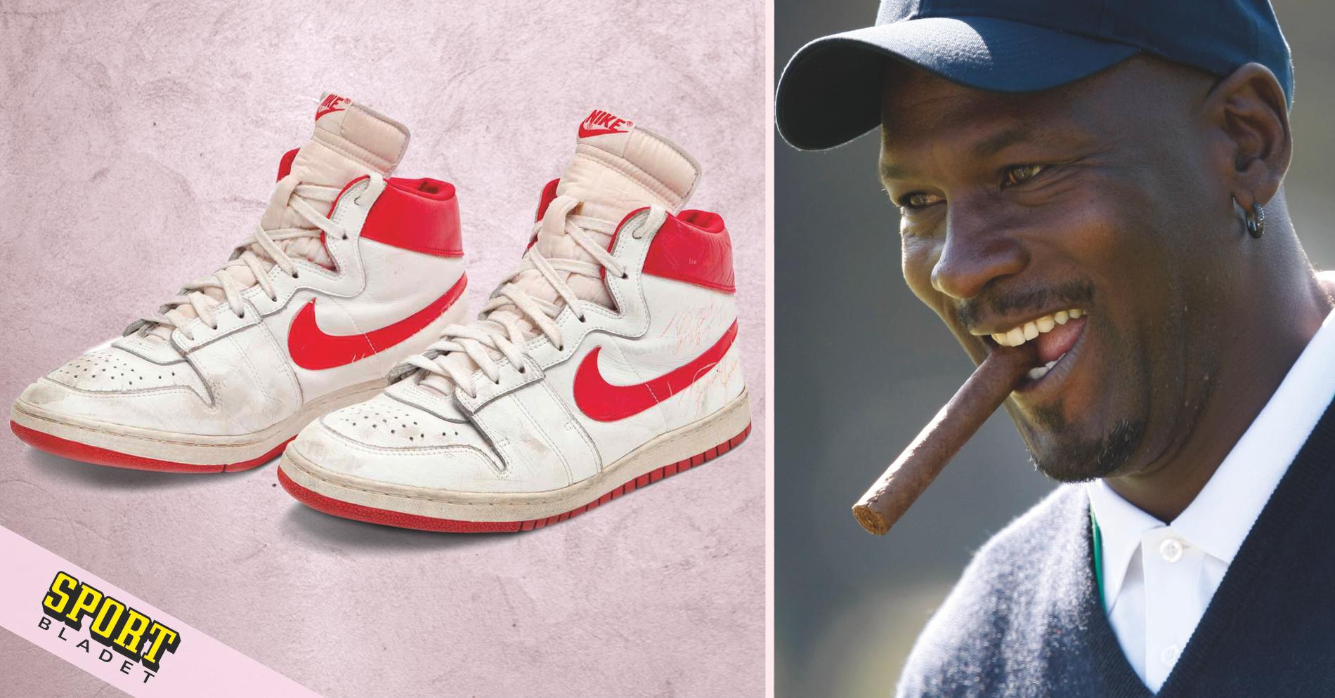 Michael Jordans rookieskor såldes för rekordsumma