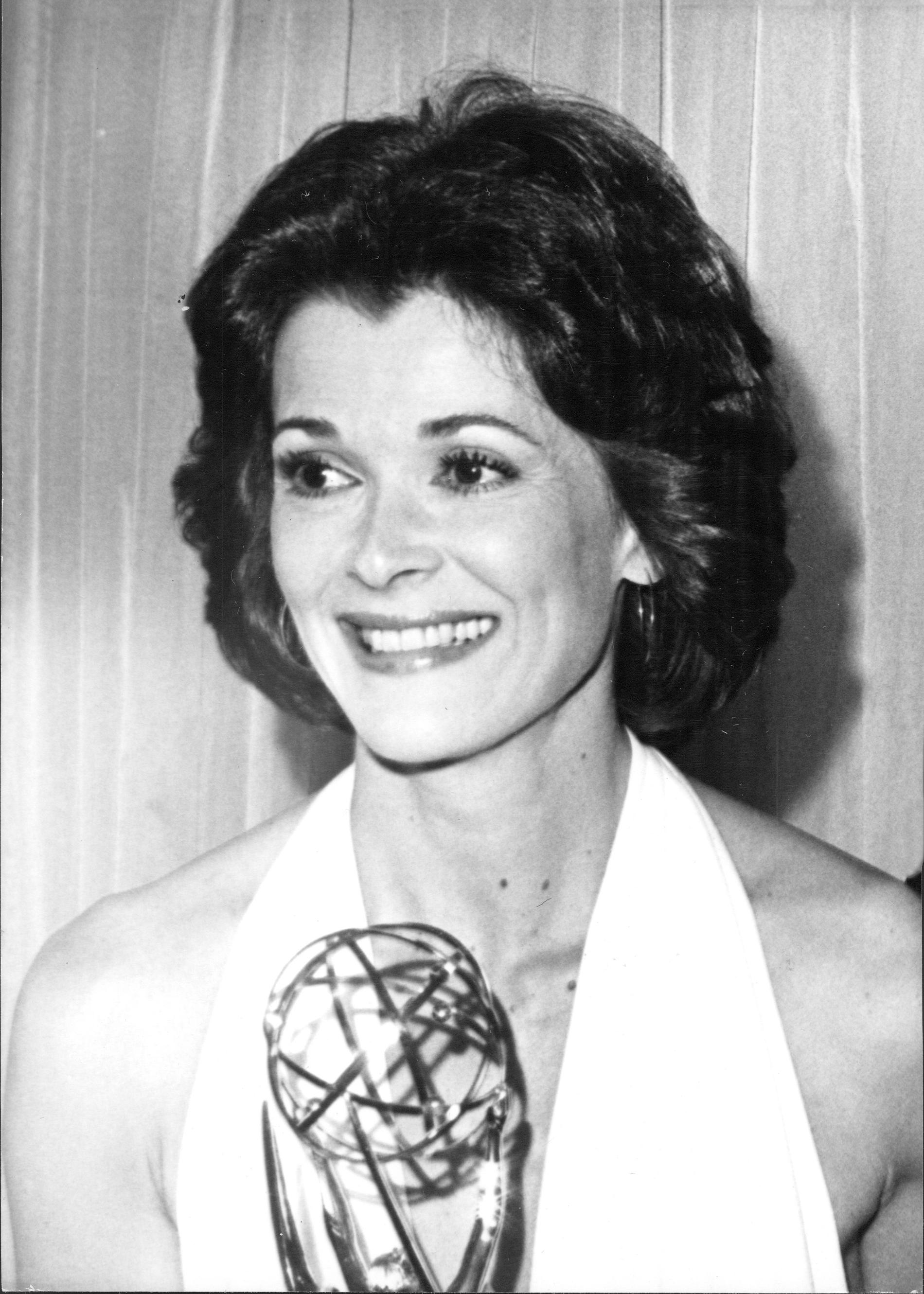 Jessica Walter, skådespelare USA, har fått en Emmy för sin roll i Amy Prentiss . Odaterad bild från 1975.