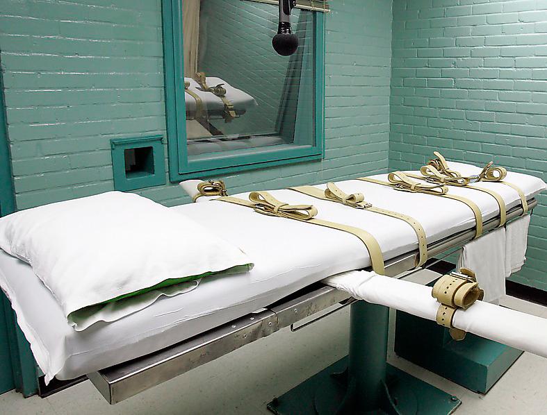 Här avrättas fångarna med en giftinjektion. Foto: AP